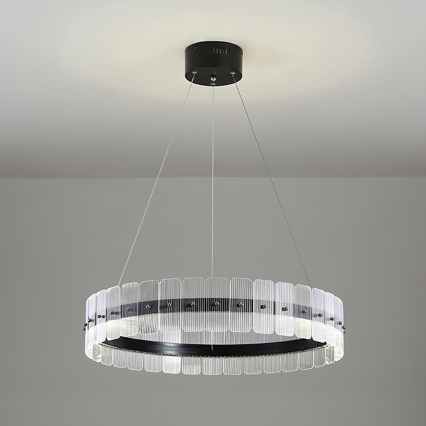 Kynell Chandelier Saturno LED with Acrylic Blocks