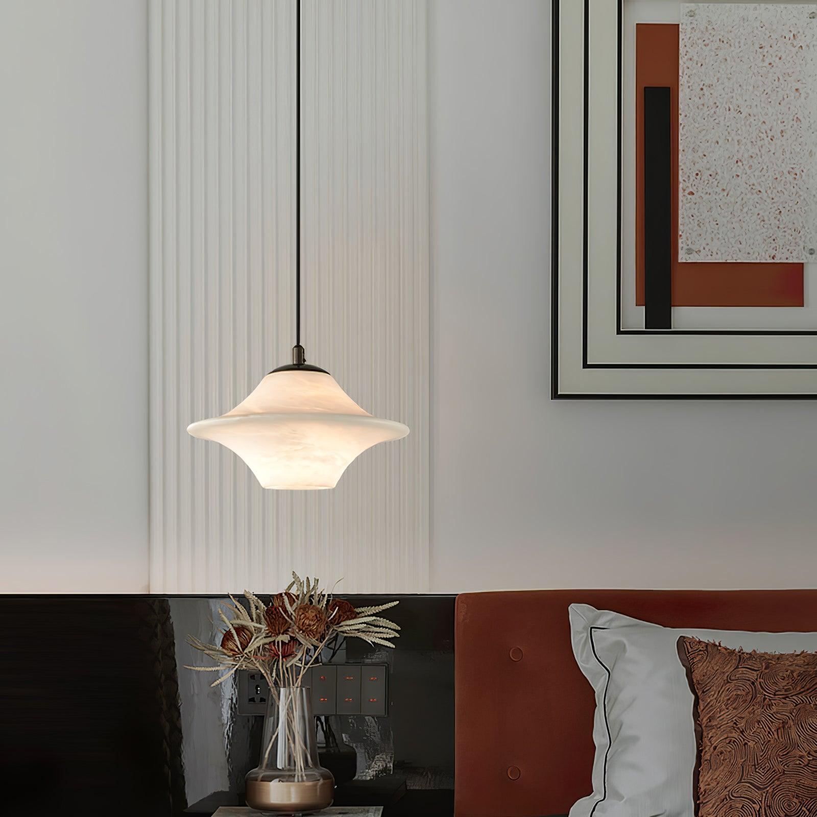 Elvina Alabaster Pendant Light