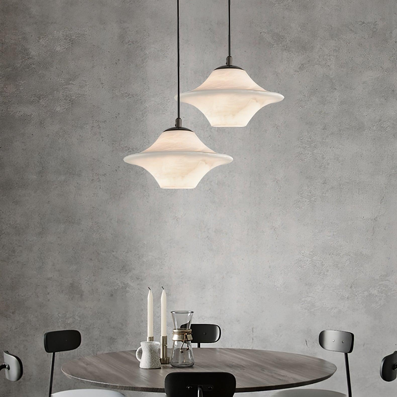 Elvina Alabaster Pendant Light