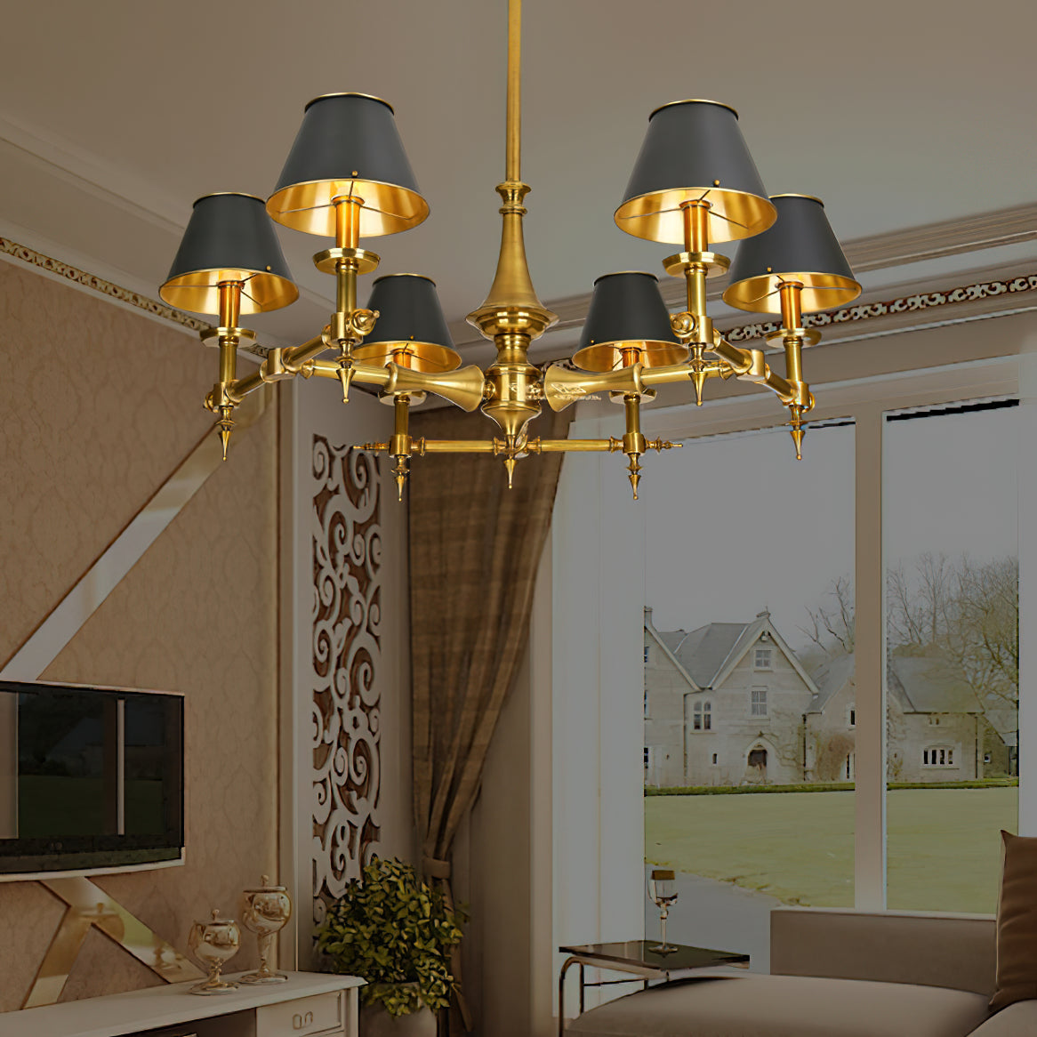 Comarion Vintage Traditional Chandelier