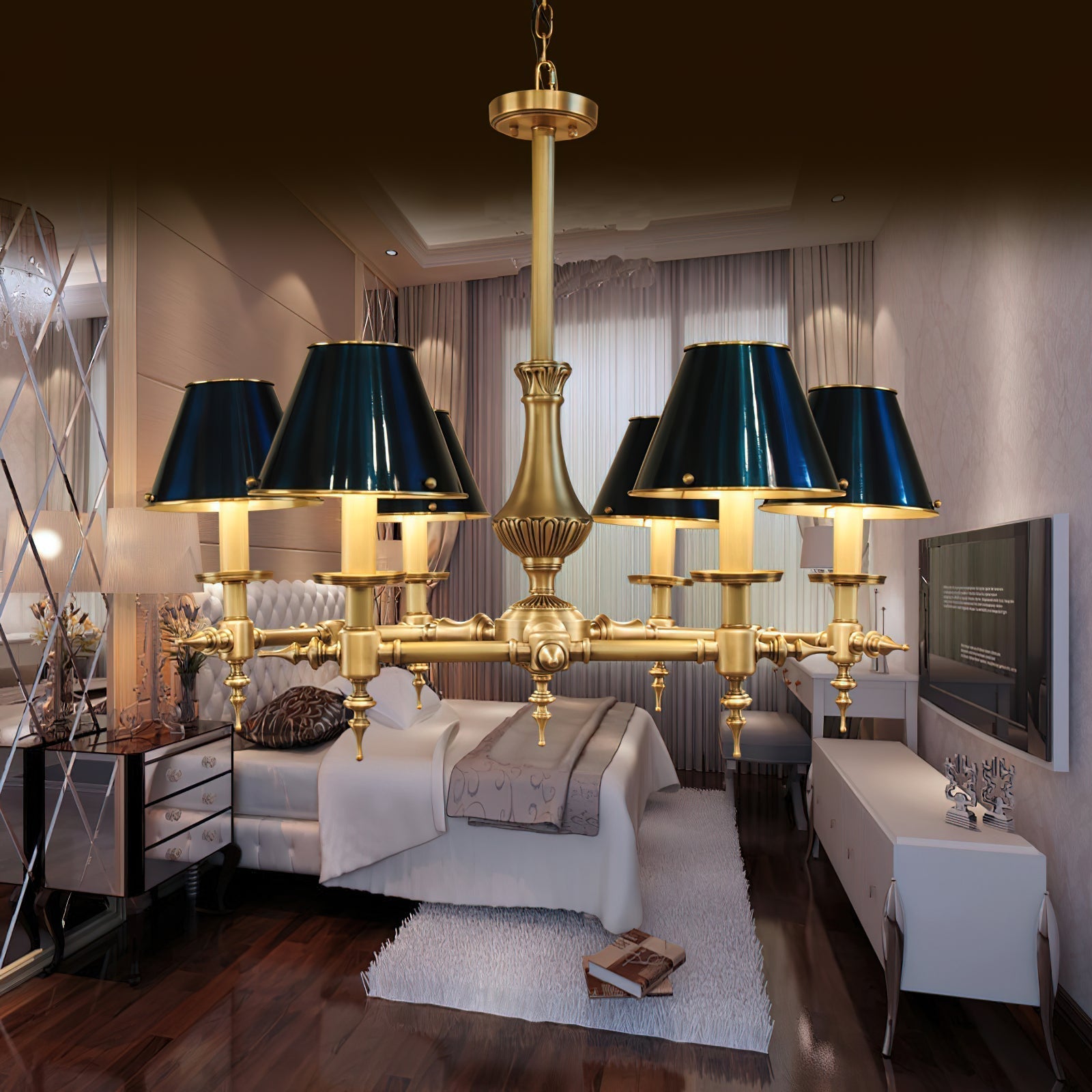 Comarion Vintage Traditional Chandelier