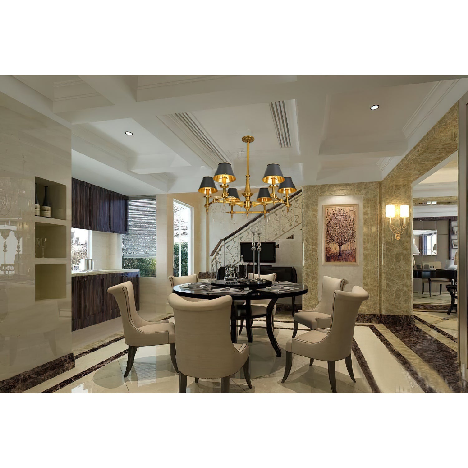 Comarion Vintage Traditional Chandelier