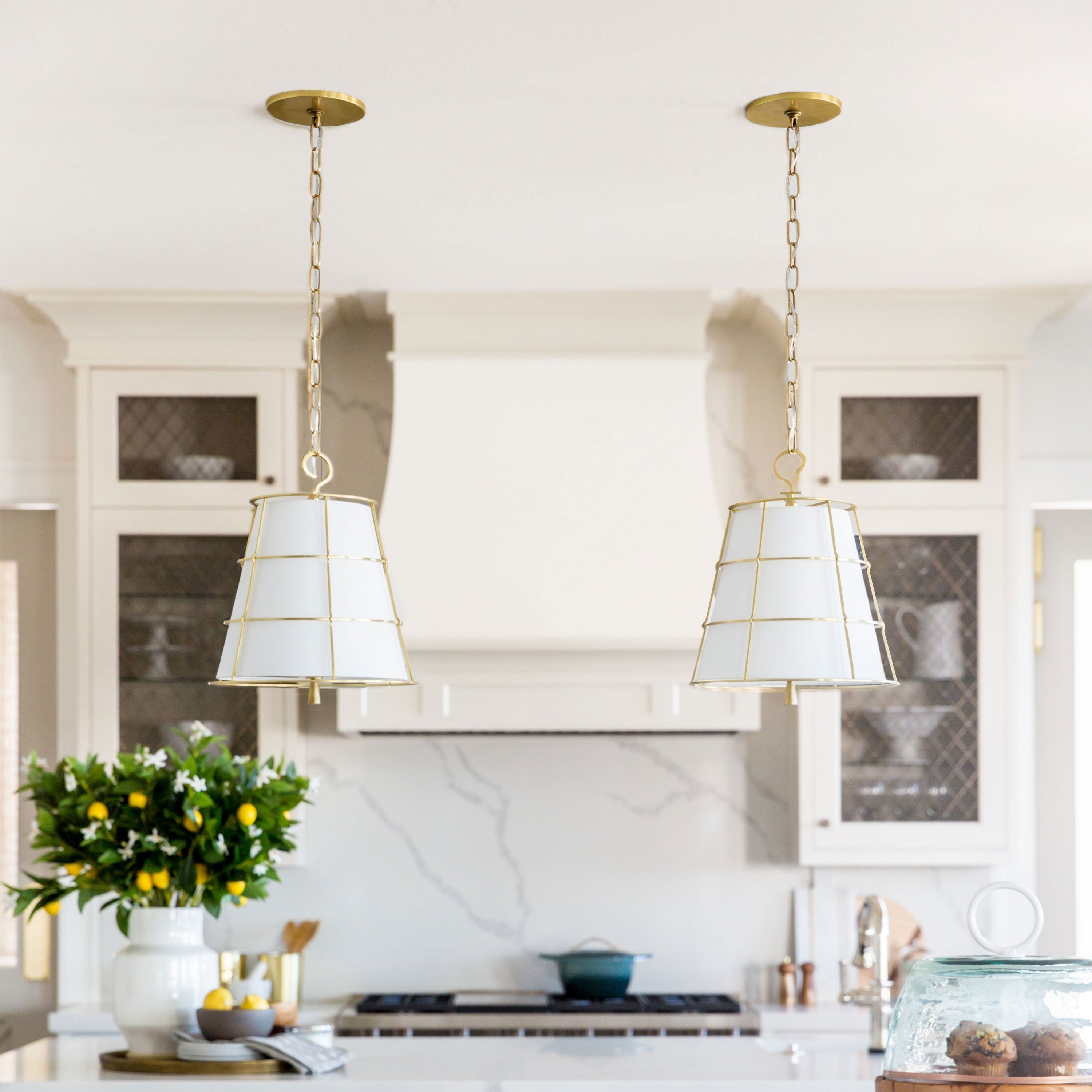 Savona Modern Brass Pendant Lamp