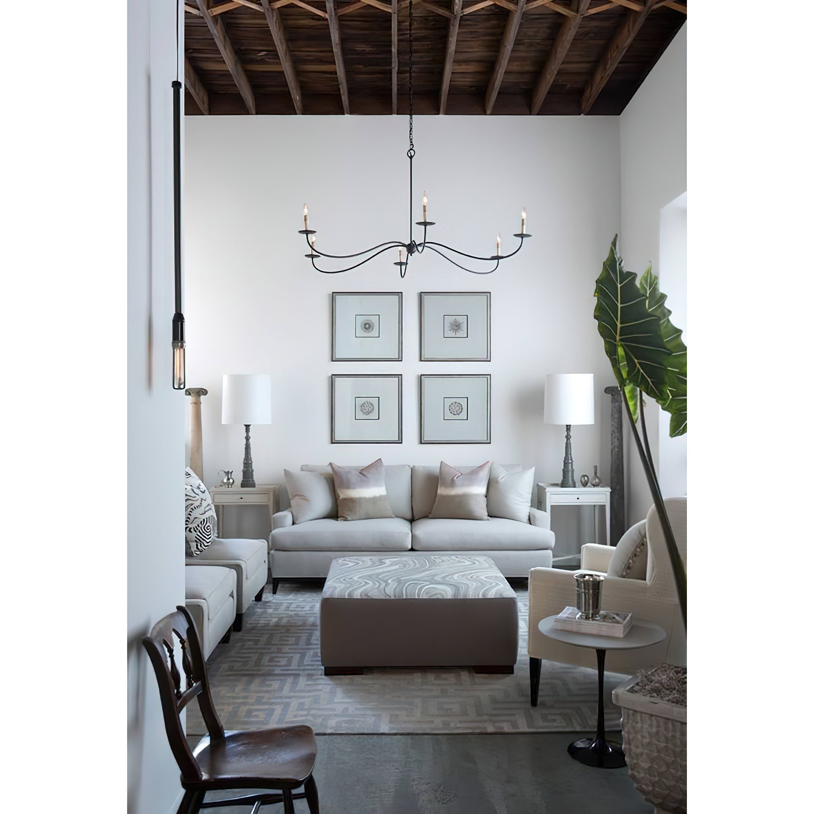 Calderview Iron Chandelier