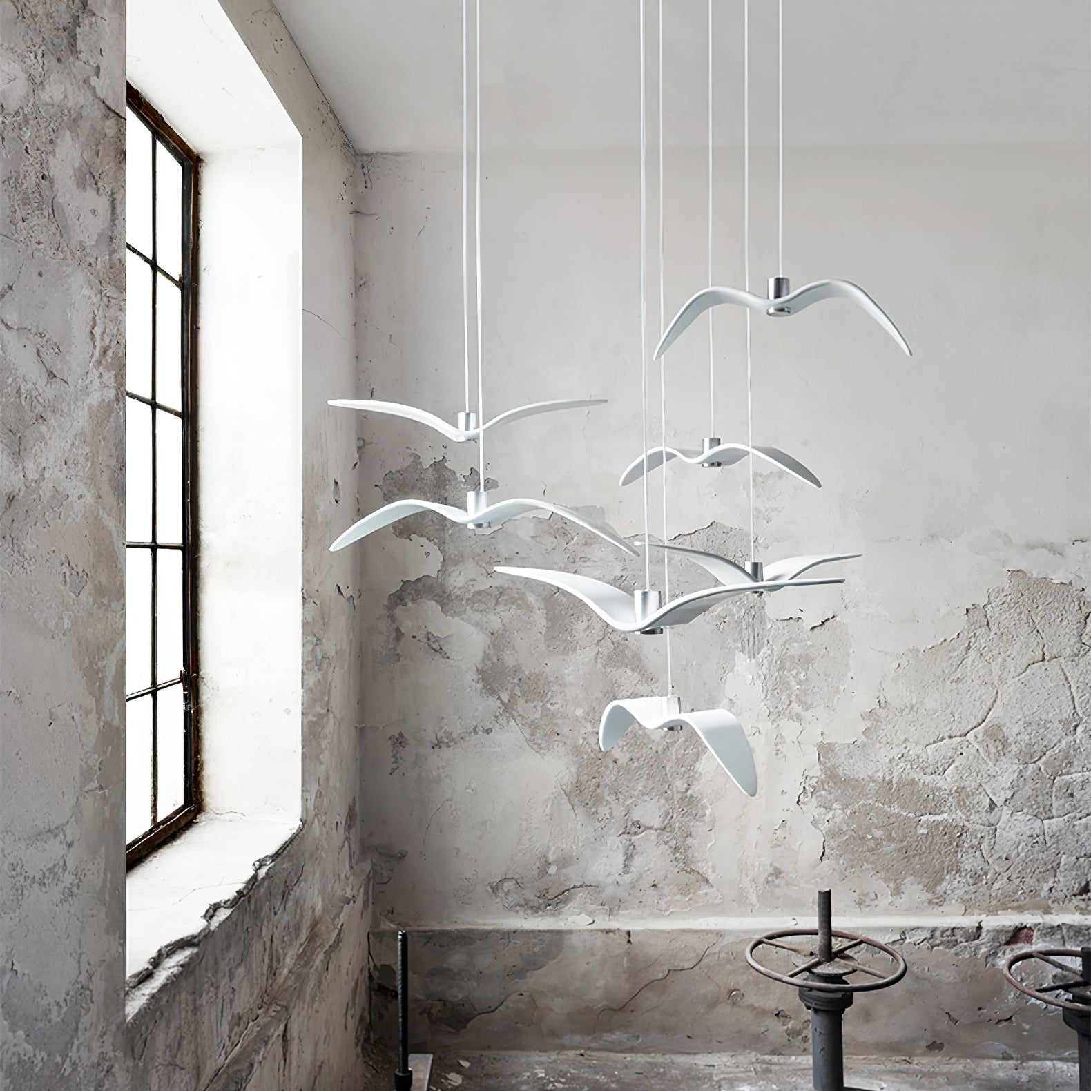 Ivoren Pendant Lamp Bird Wings for Living Room