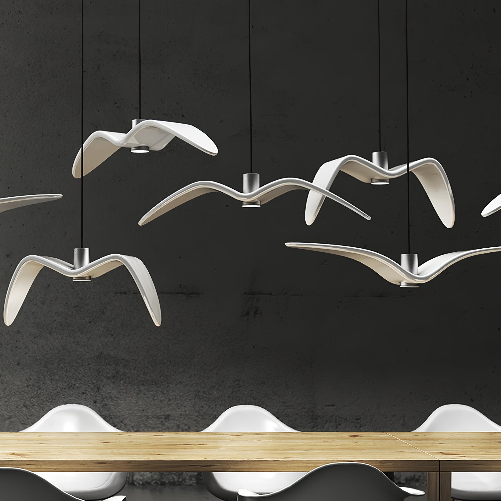 Ivoren Pendant Lamp Bird Wings for Living Room