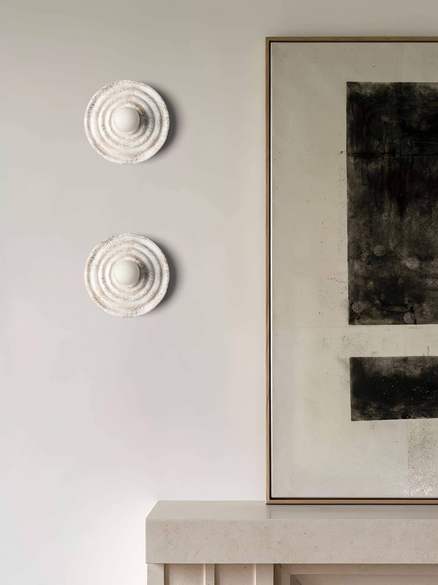 Ersila Modern Minimalist Resin Wall Lamp