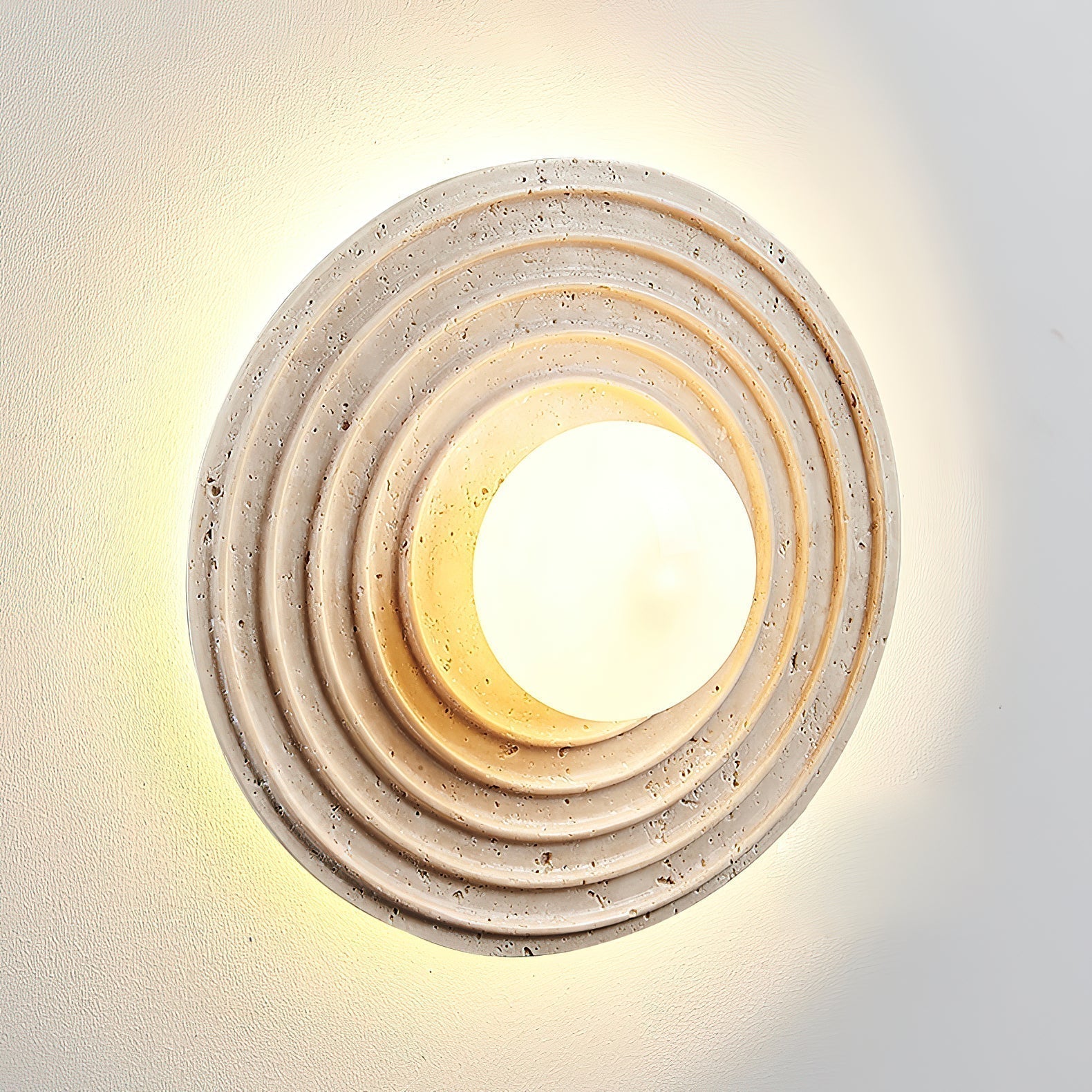 Sereriella Travertine Wall Lamp