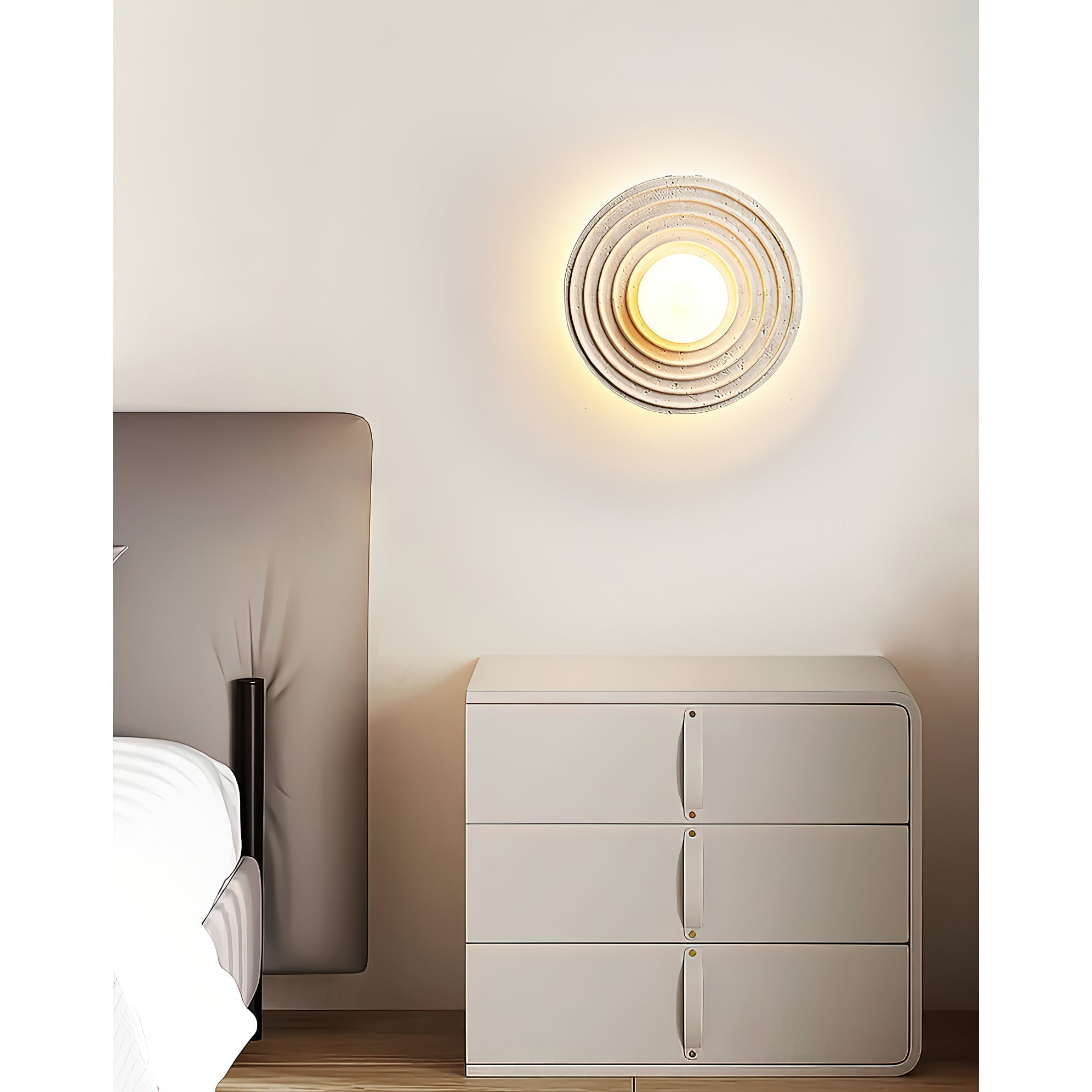 Sereriella Travertine Wall Lamp