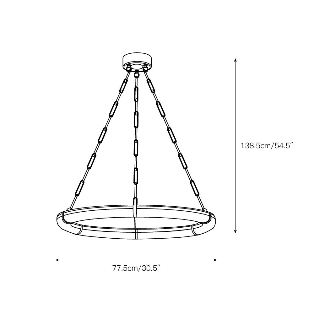 Nivalira Alabaster Chandelier