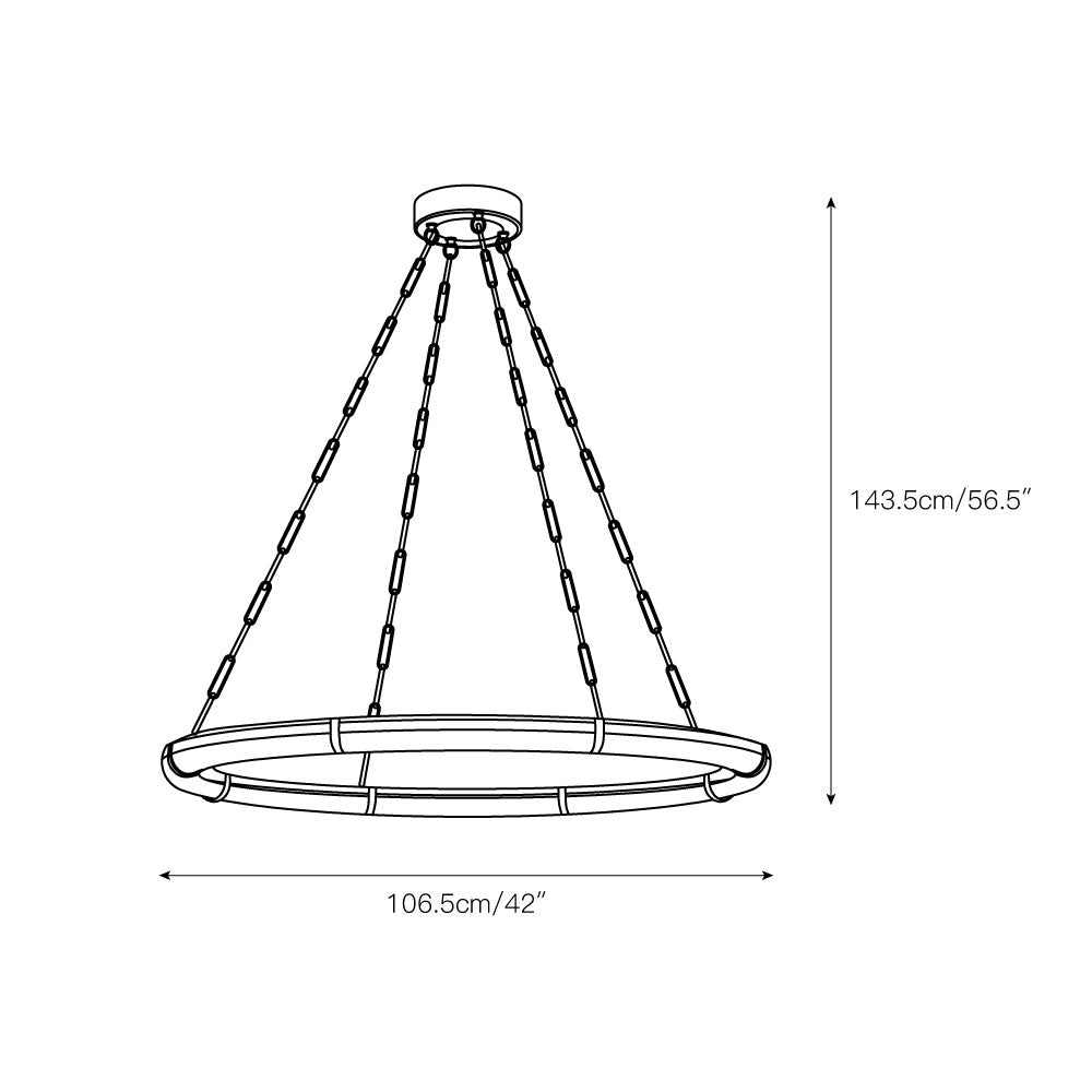 Nivalira Alabaster Chandelier