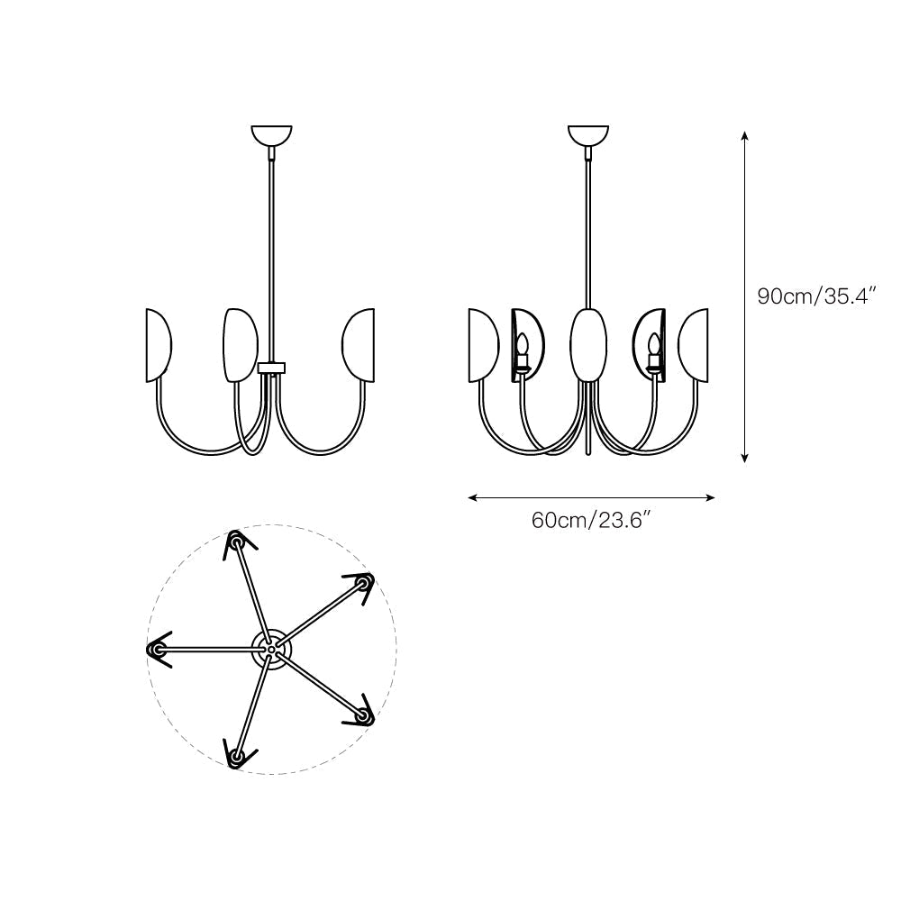 Unoryra Chandelier
