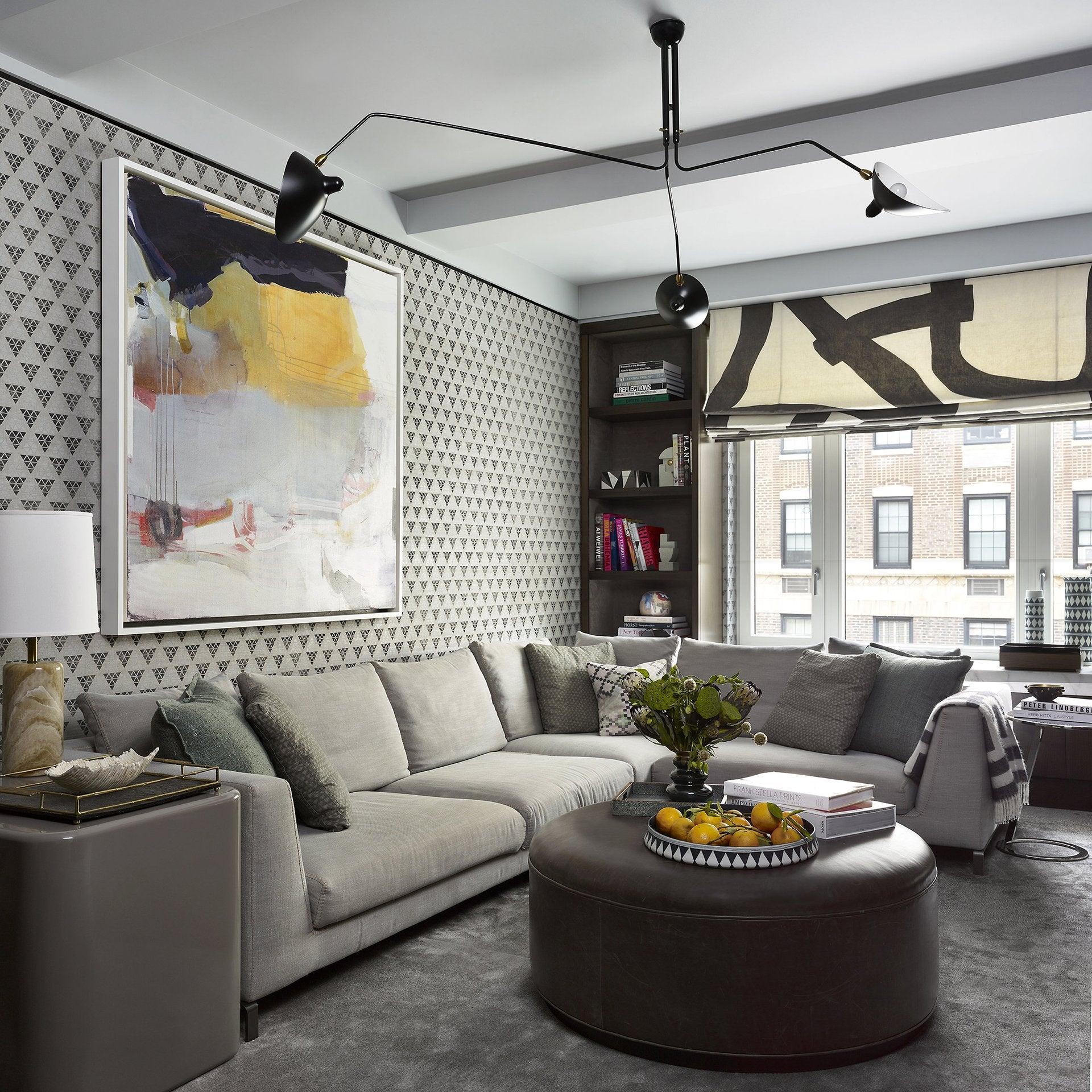 Lustra Minimalist Metal Ceiling Light Three Arm