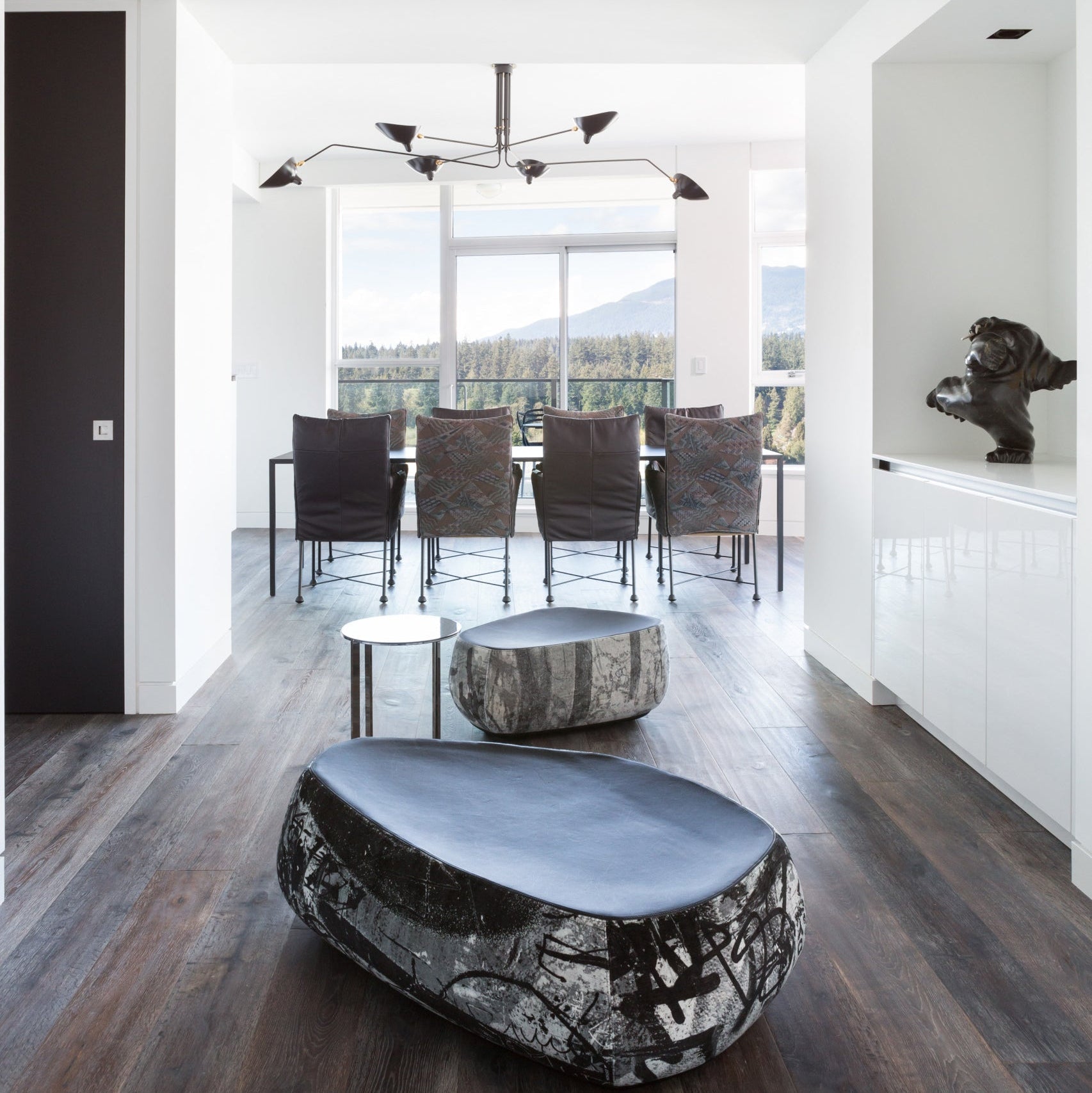 Lustra Minimalist Metal Ceiling Light Three Arm