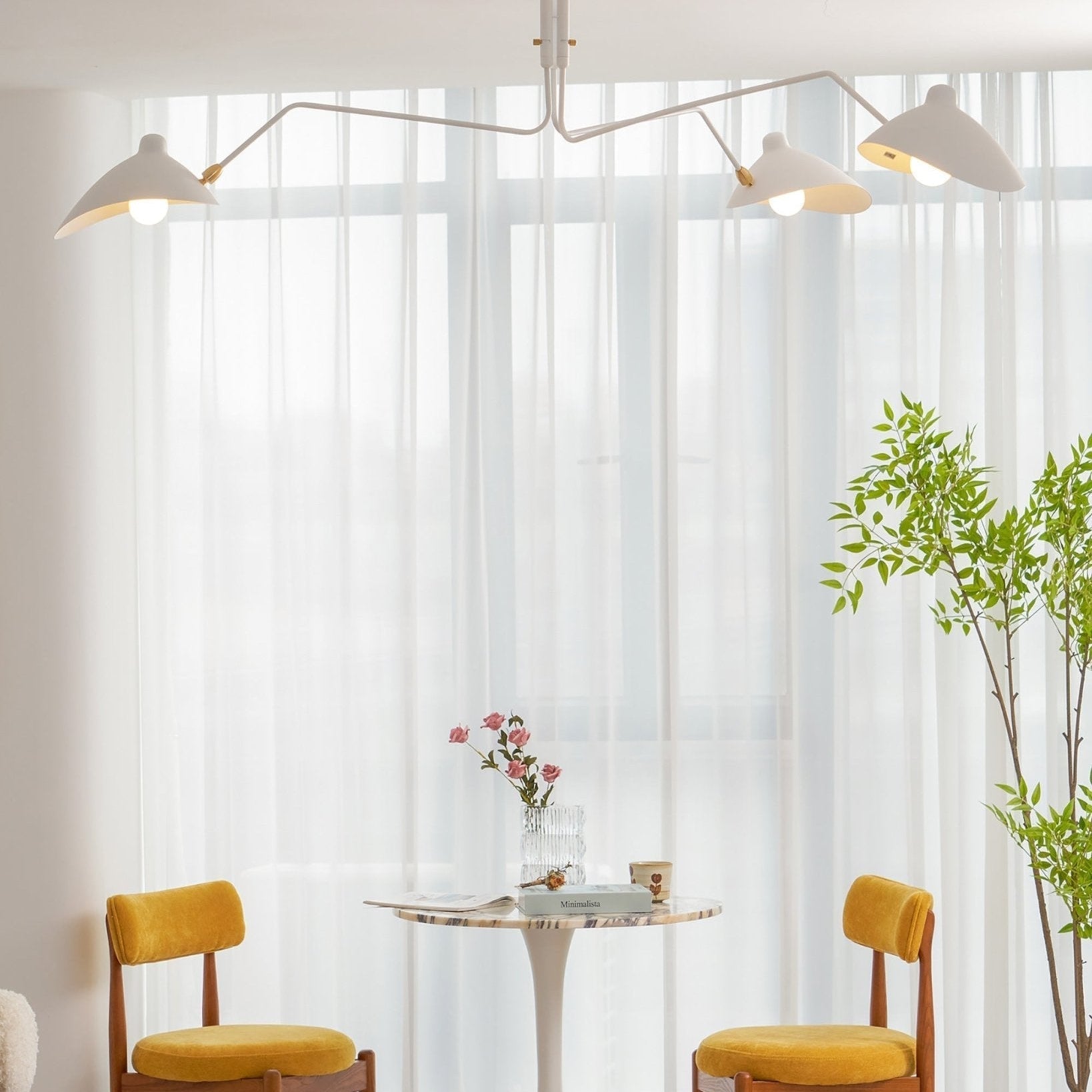 Lustra Minimalist Metal Ceiling Light Three Arm