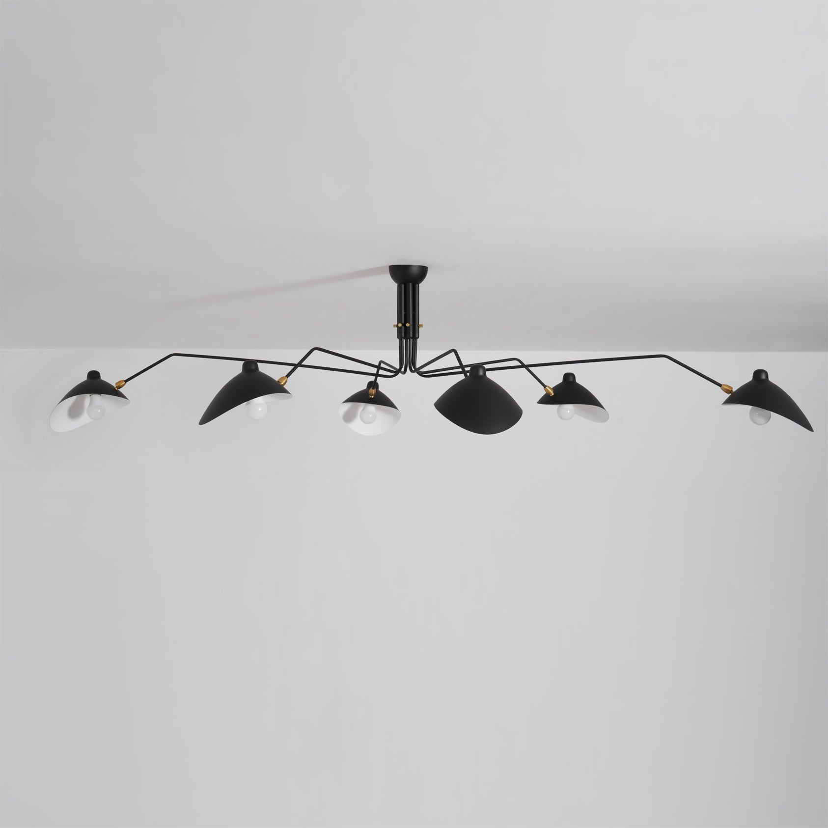 Lustra Minimalist Metal Ceiling Light Three Arm