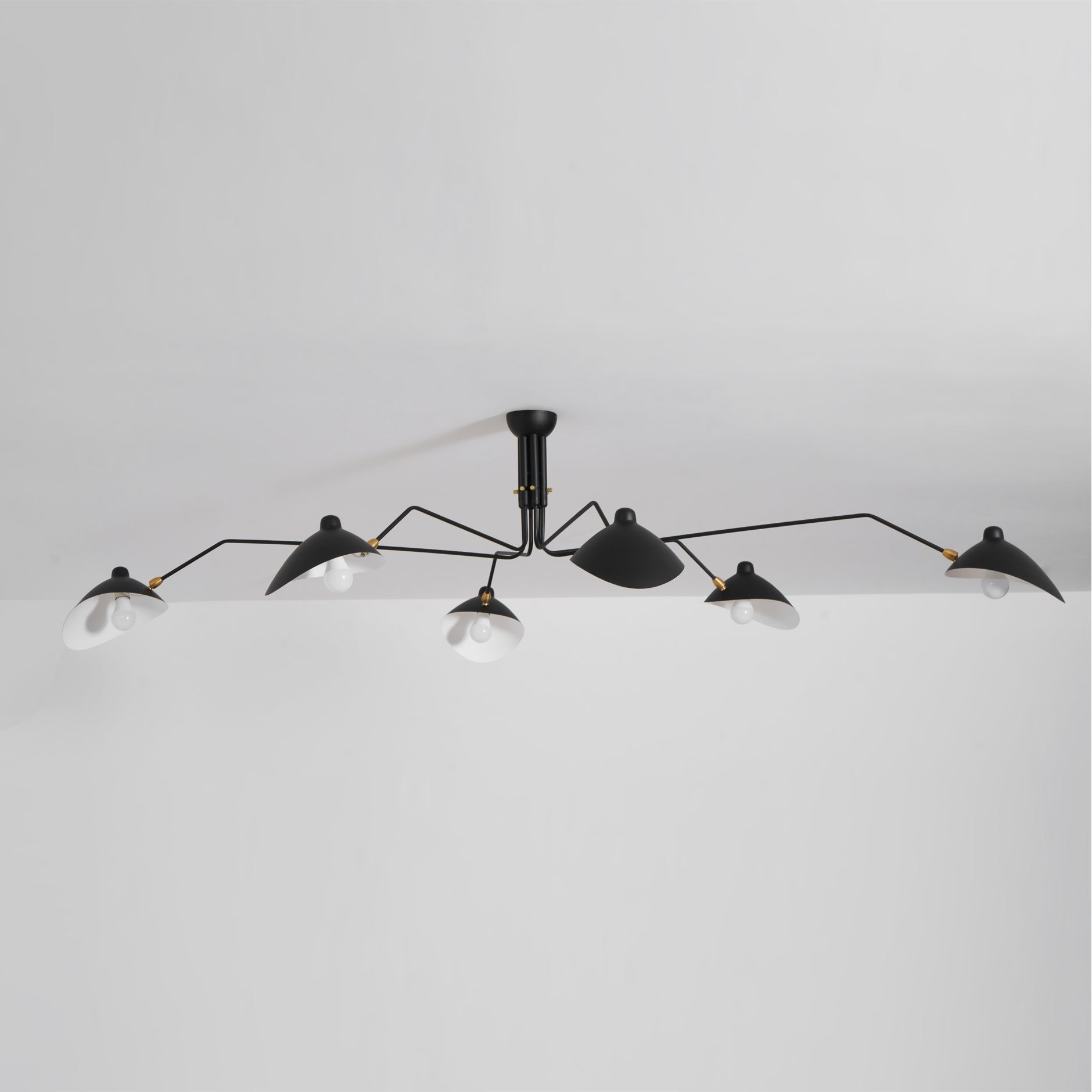 Lustra Minimalist Metal Ceiling Light Three Arm