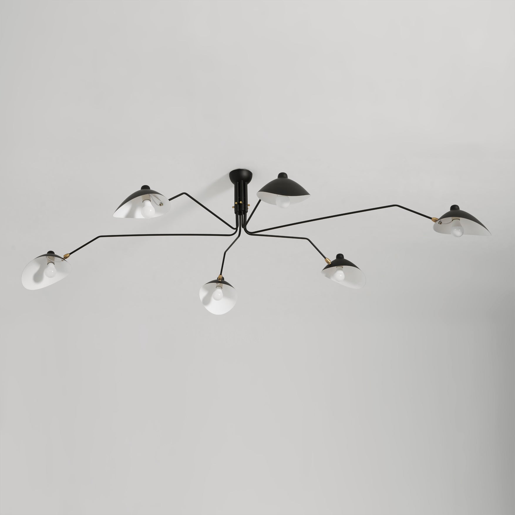 Lustra Minimalist Metal Ceiling Light Three Arm