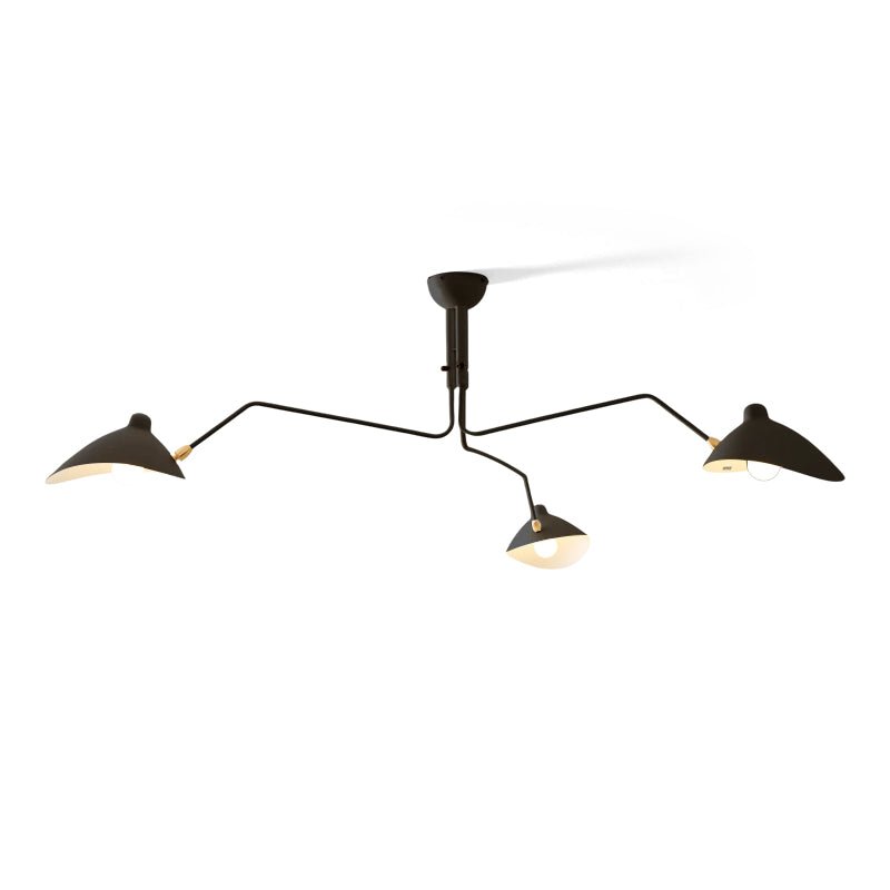 Lustra Minimalist Metal Ceiling Light Three Arm