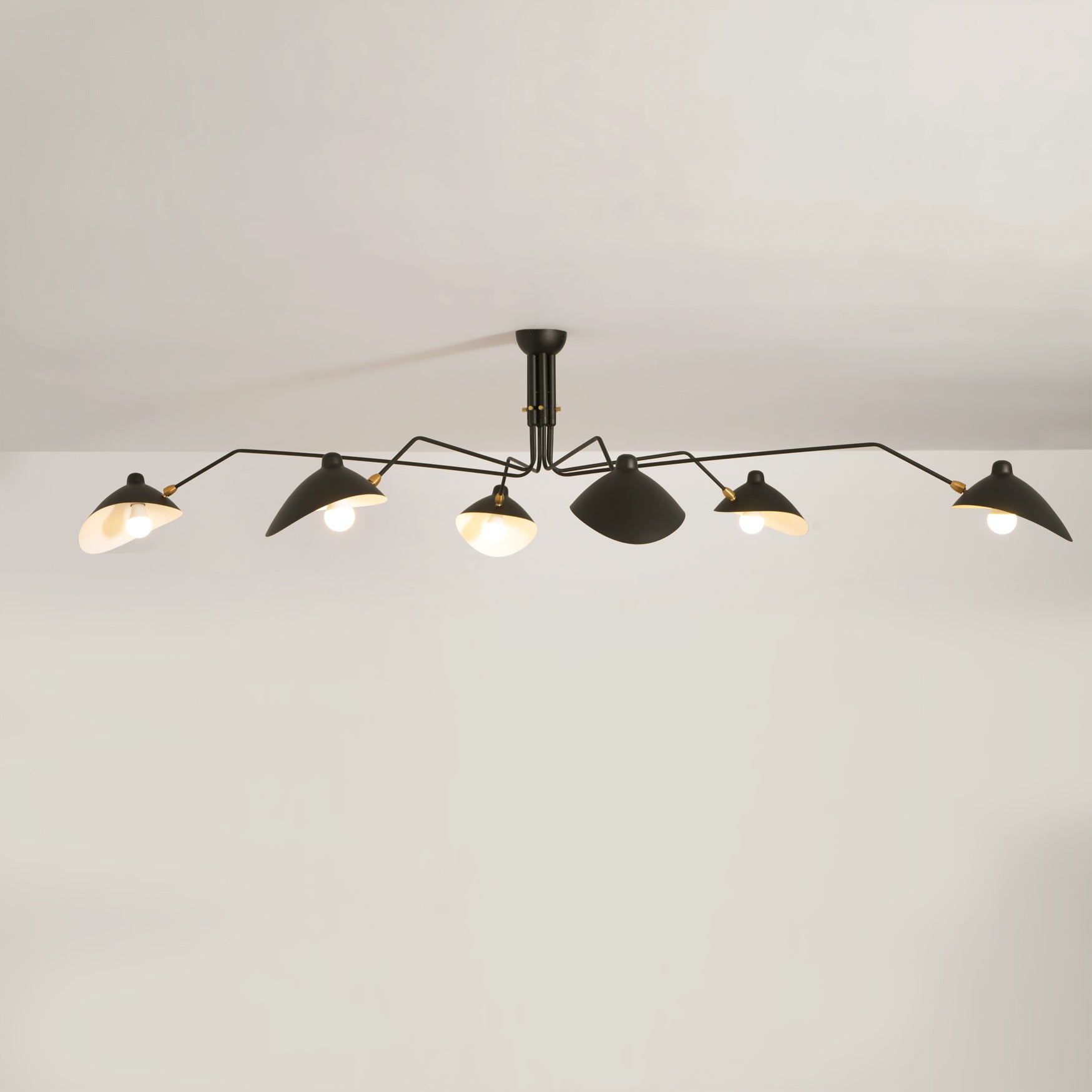 Lustra Minimalist Metal Ceiling Light Three Arm