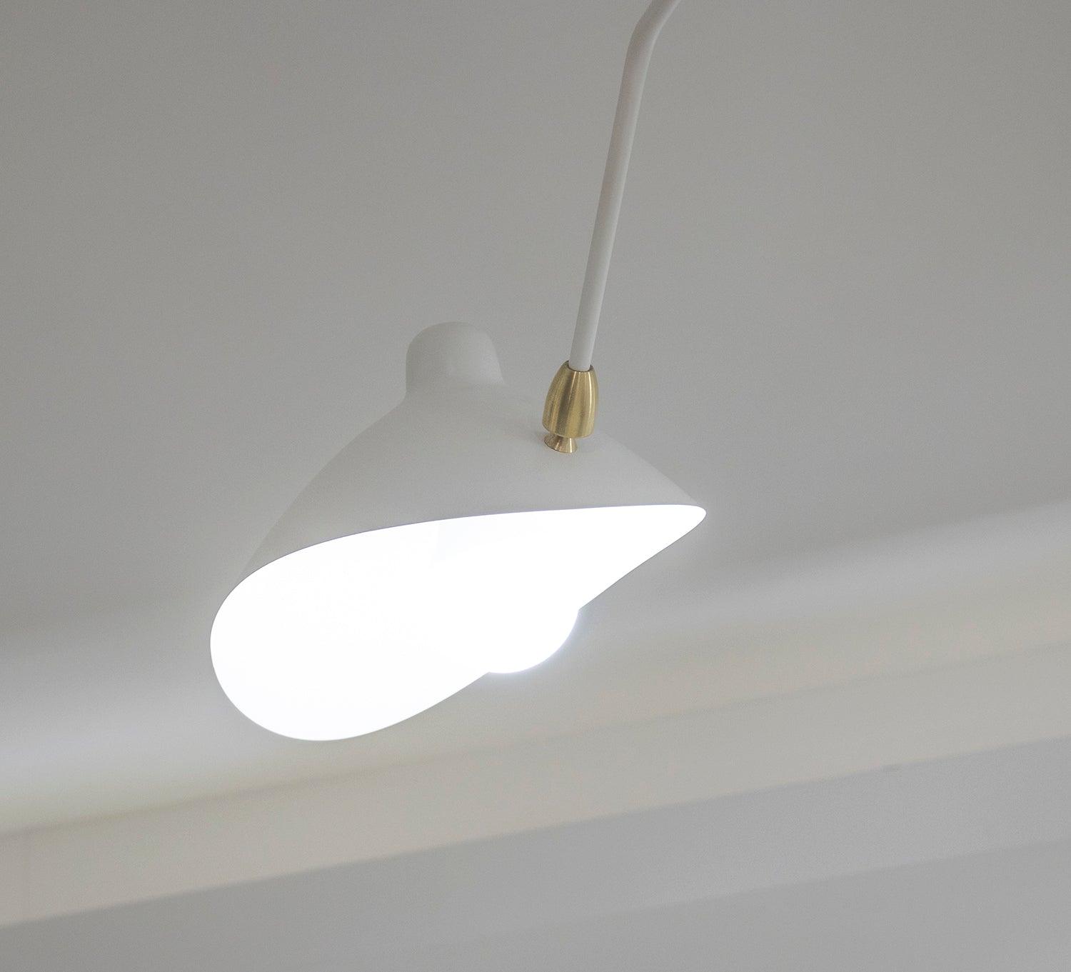 Elaoraine Ceiling Lamp Three Arm Black Sculptural