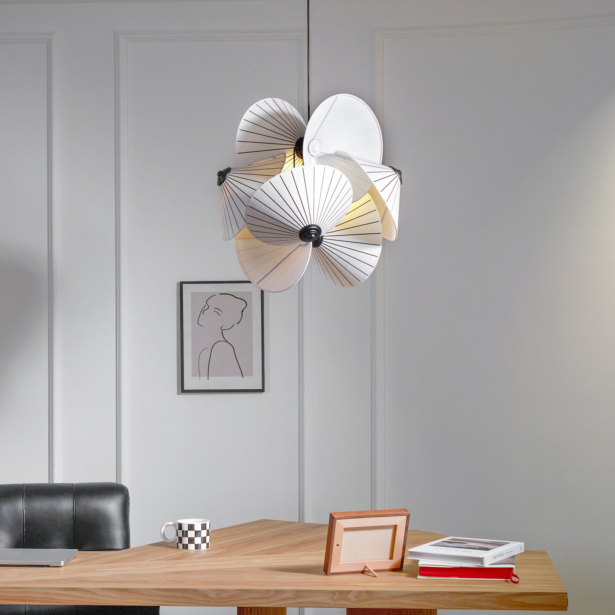 Florielle Fabric Pendant Light