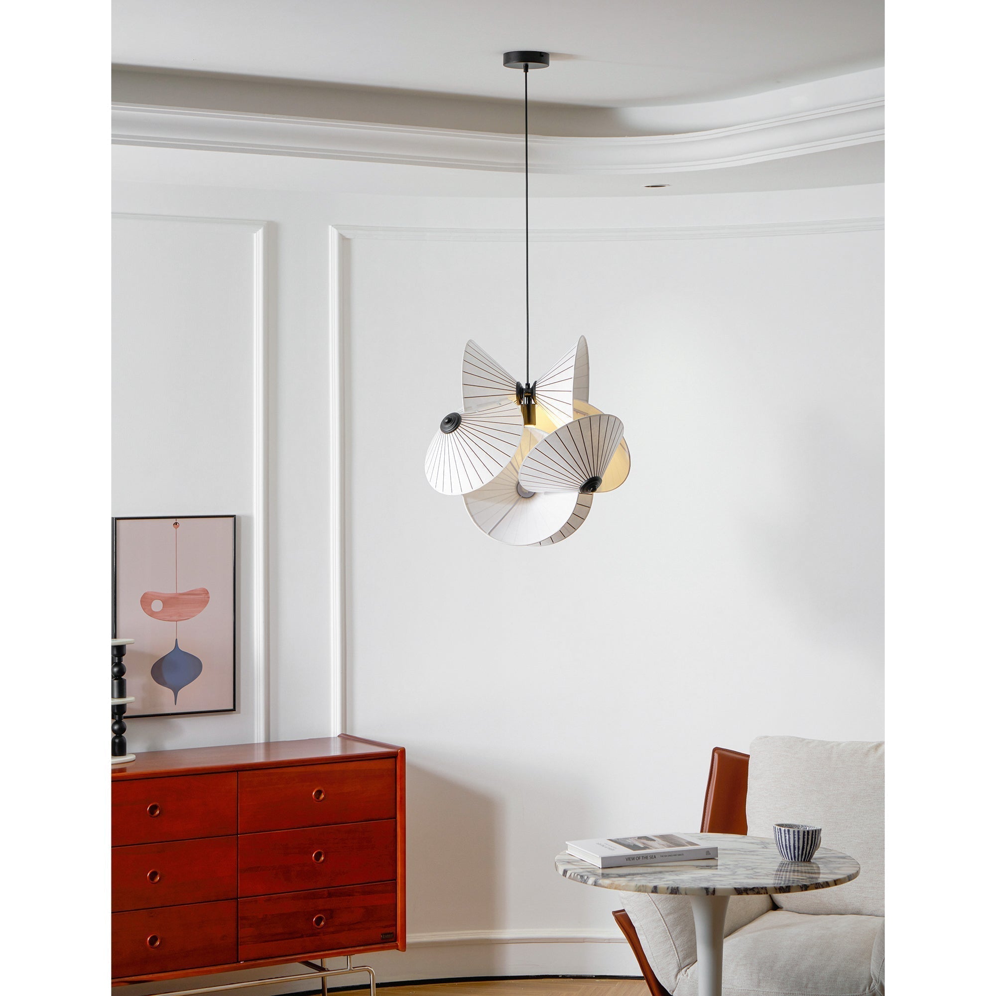 Florielle Fabric Pendant Light