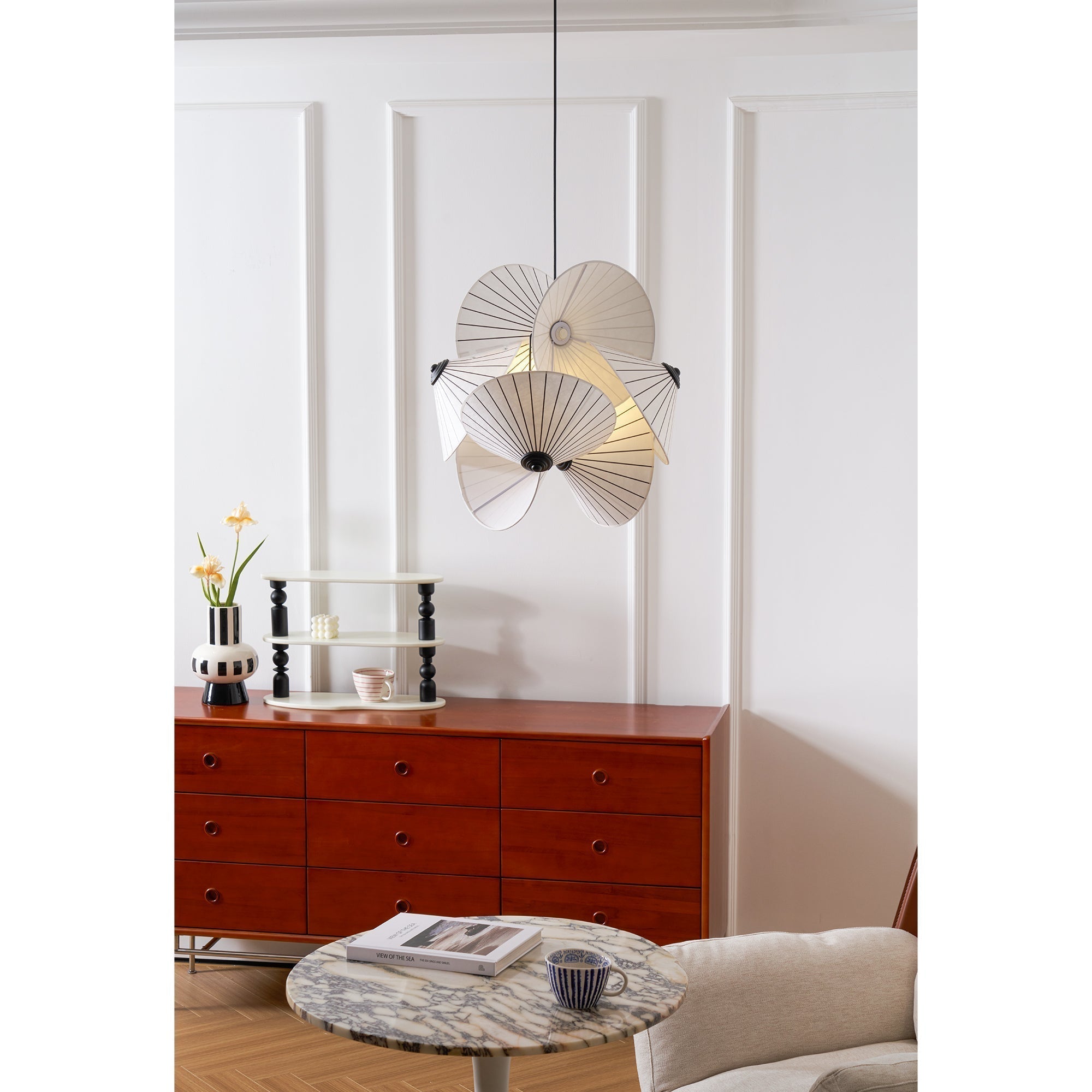 Florielle Fabric Pendant Light