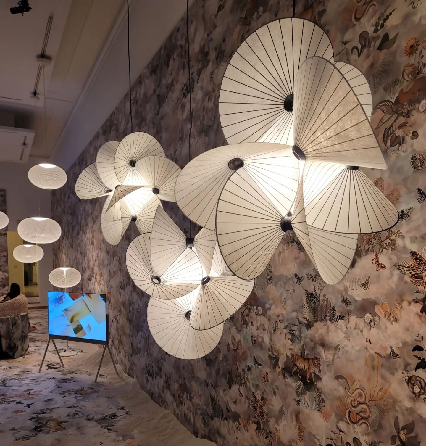 Florielle Fabric Pendant Light