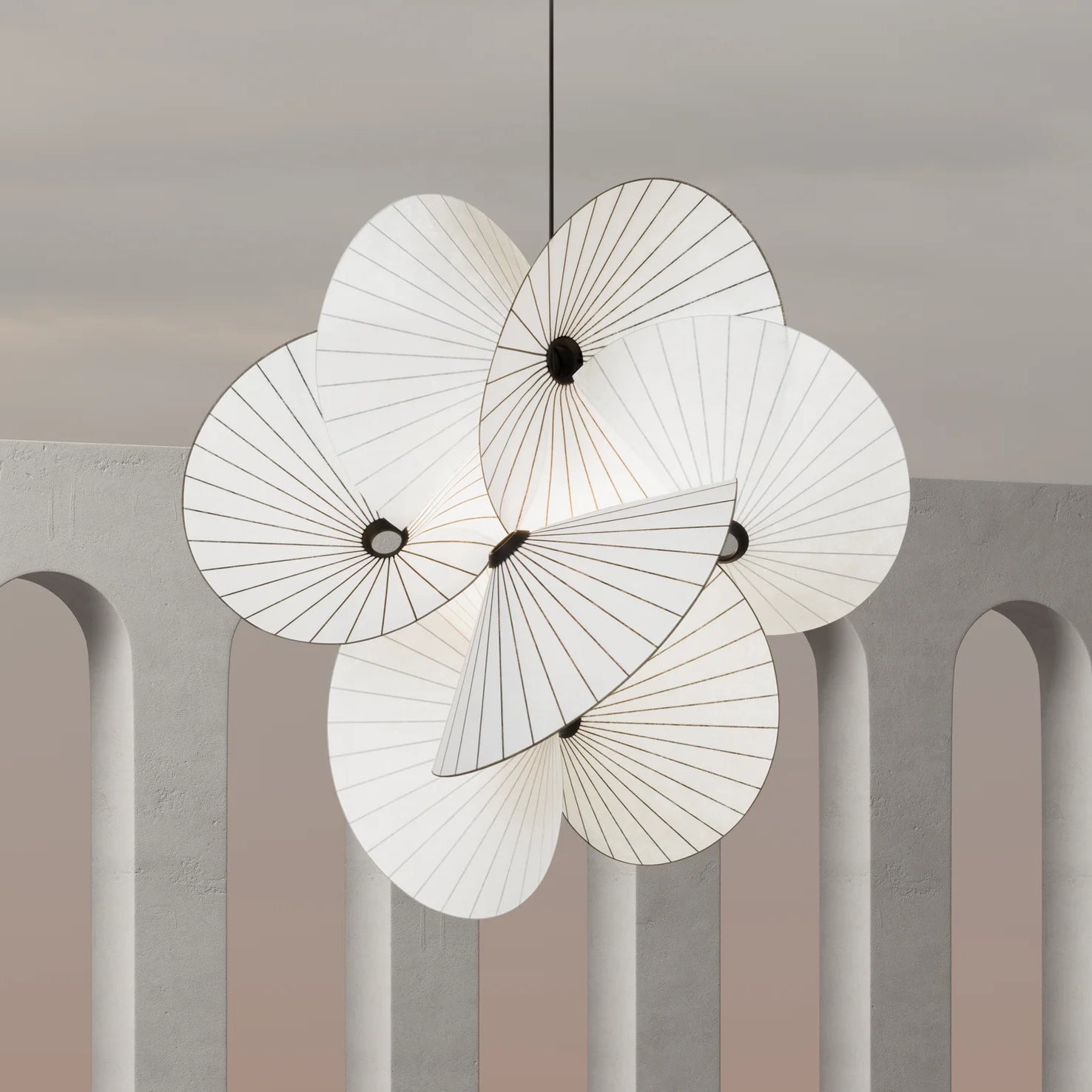 Florielle Fabric Pendant Light