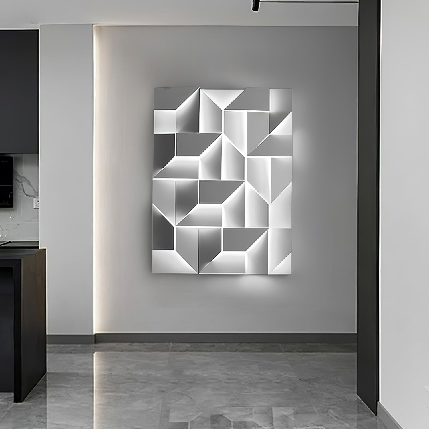 Wynor Shadows Grand Sconce Wall Lamp