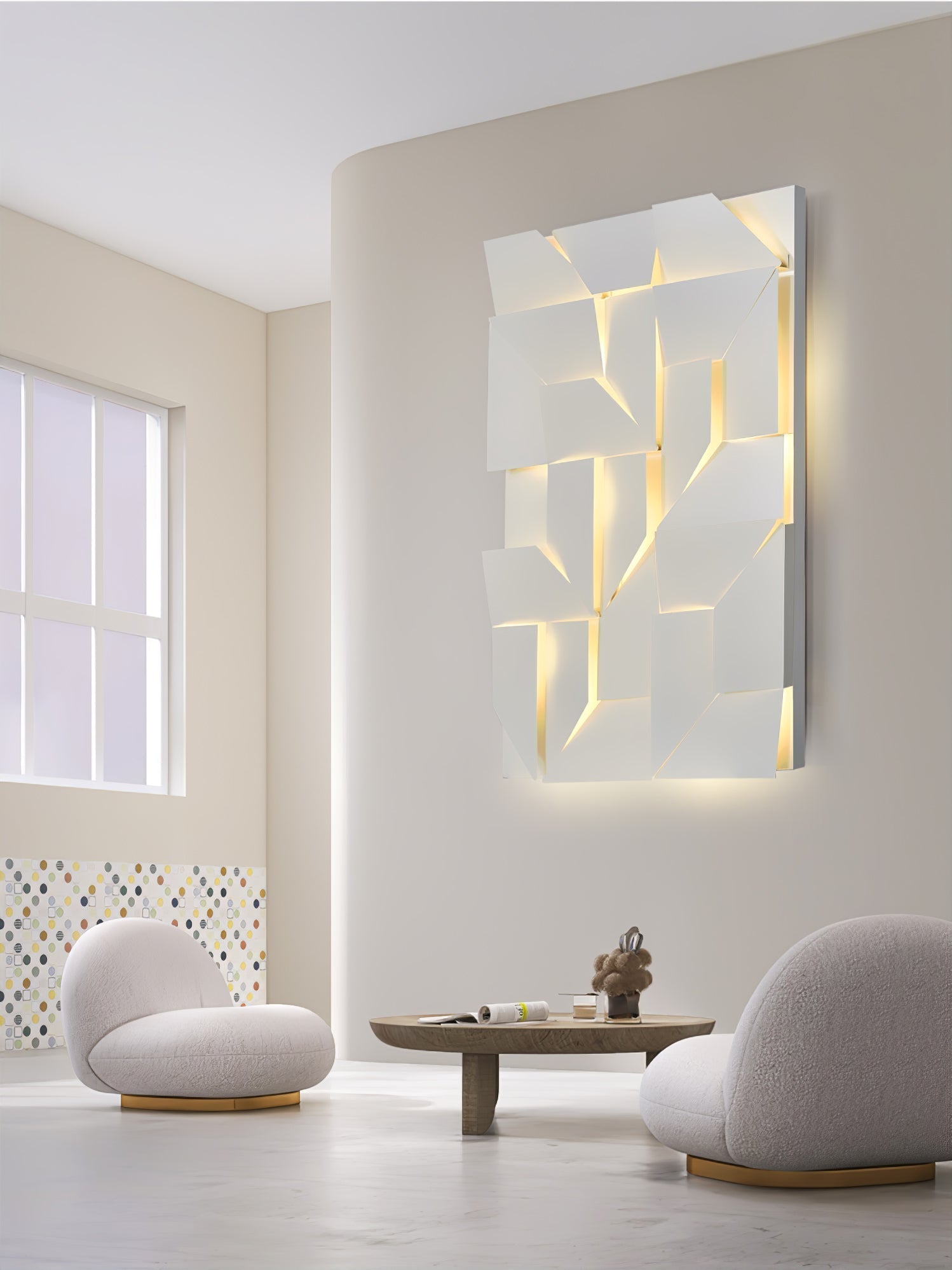 Wynor Shadows Grand Sconce Wall Lamp