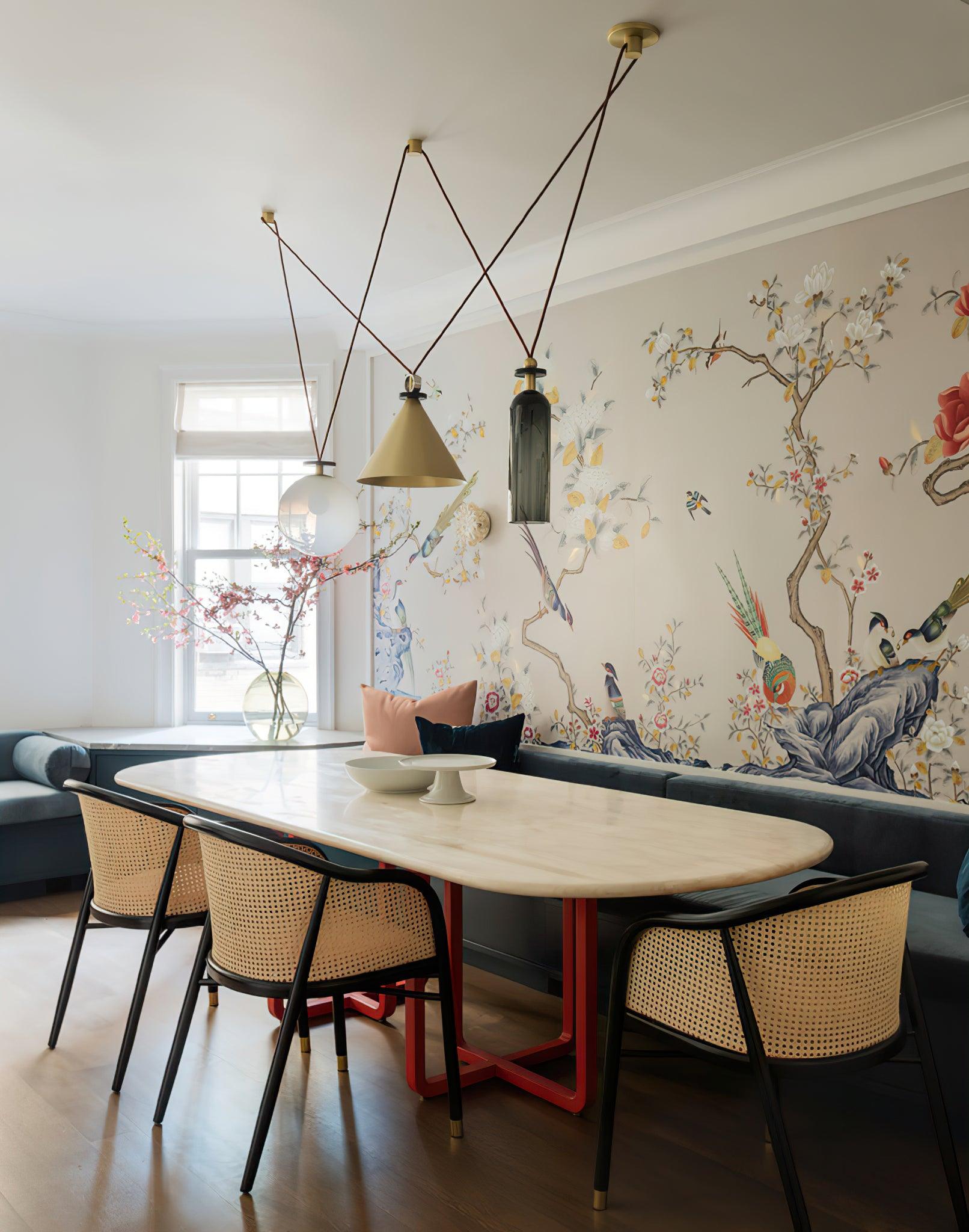 Cirorira Chandelier Geometric Shape Art