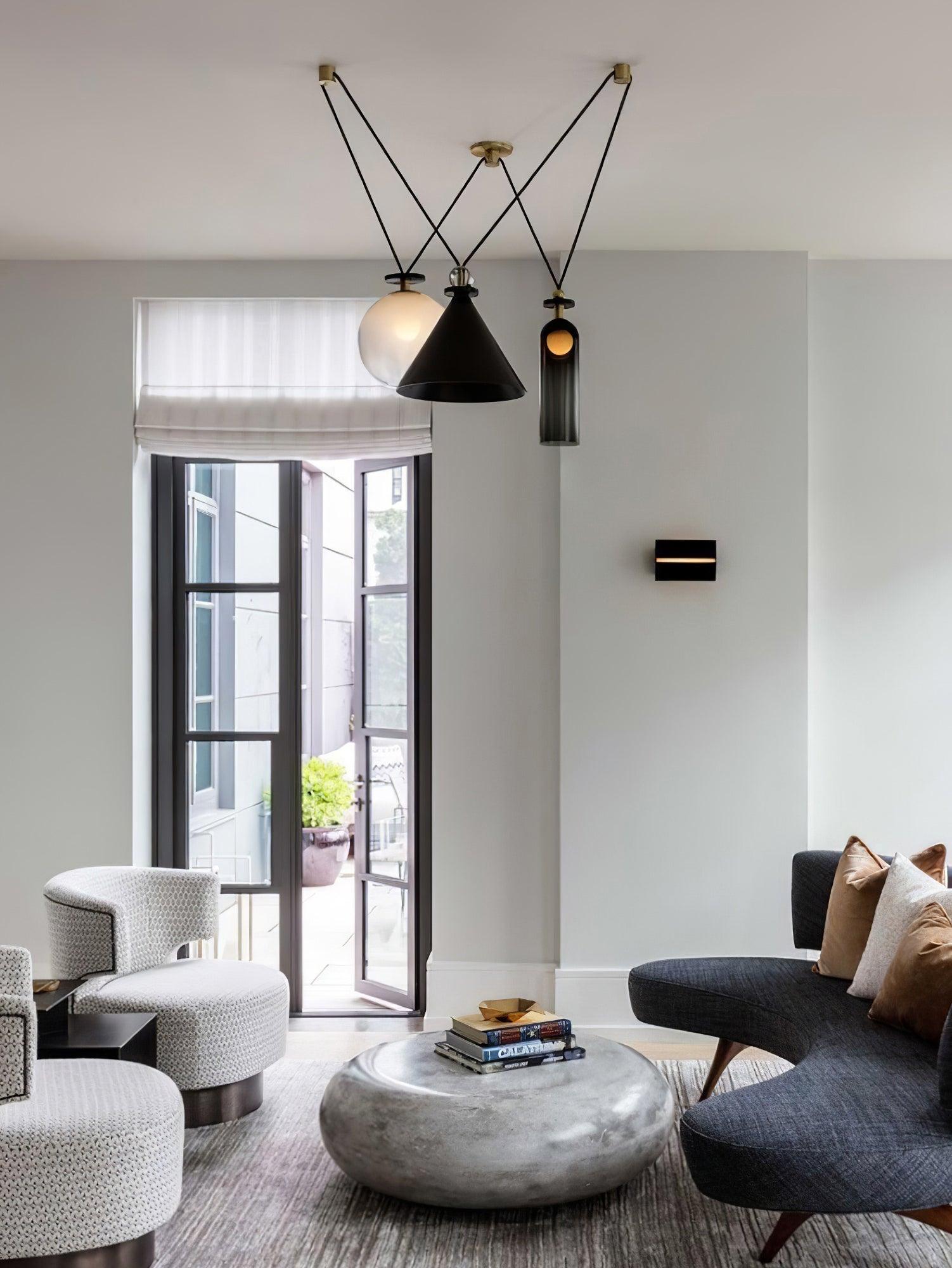 Cirorira Chandelier Geometric Shape Art