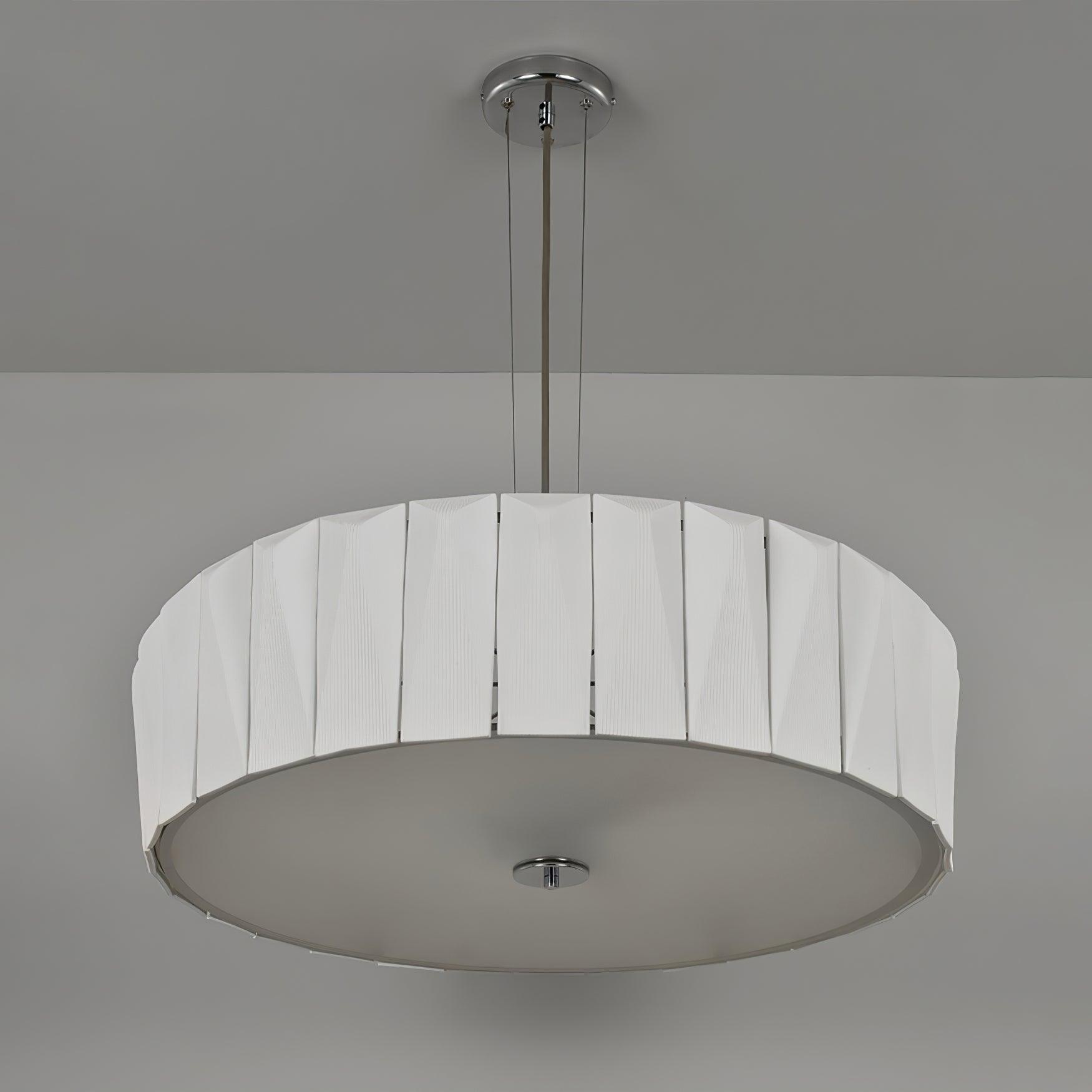 Vaeliora Ribbed Ceramic Pendant Light