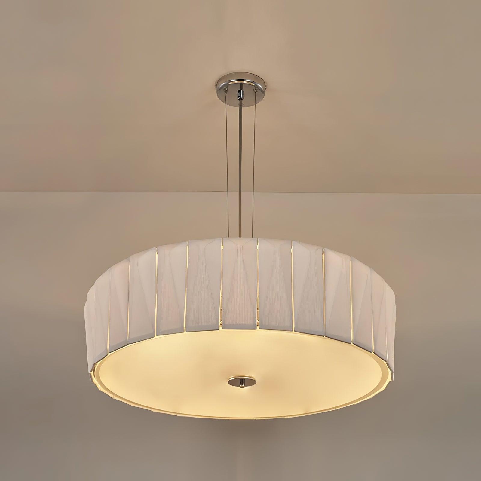 Vaeliora Ribbed Ceramic Pendant Light