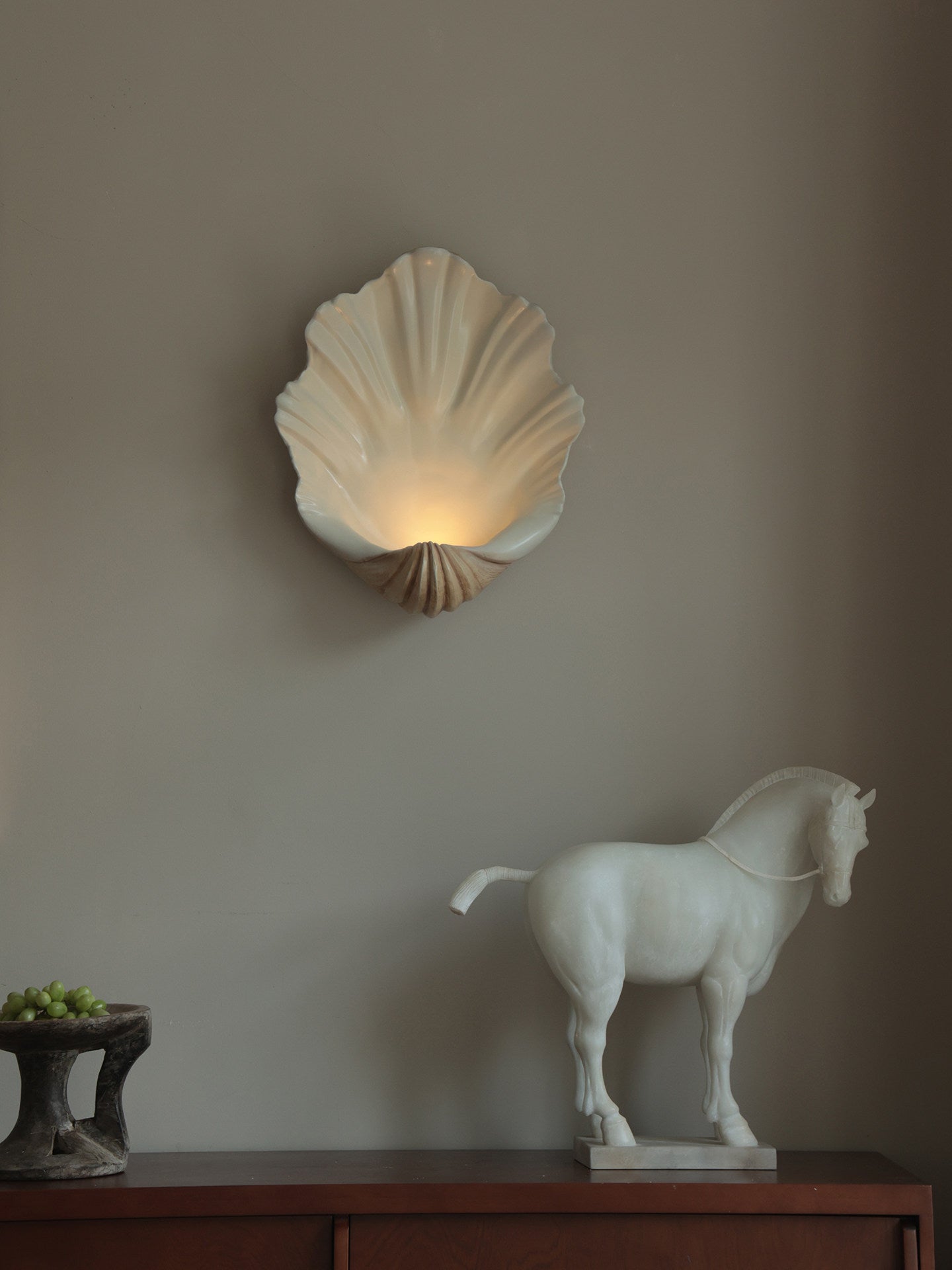 Shell Wall Sconce