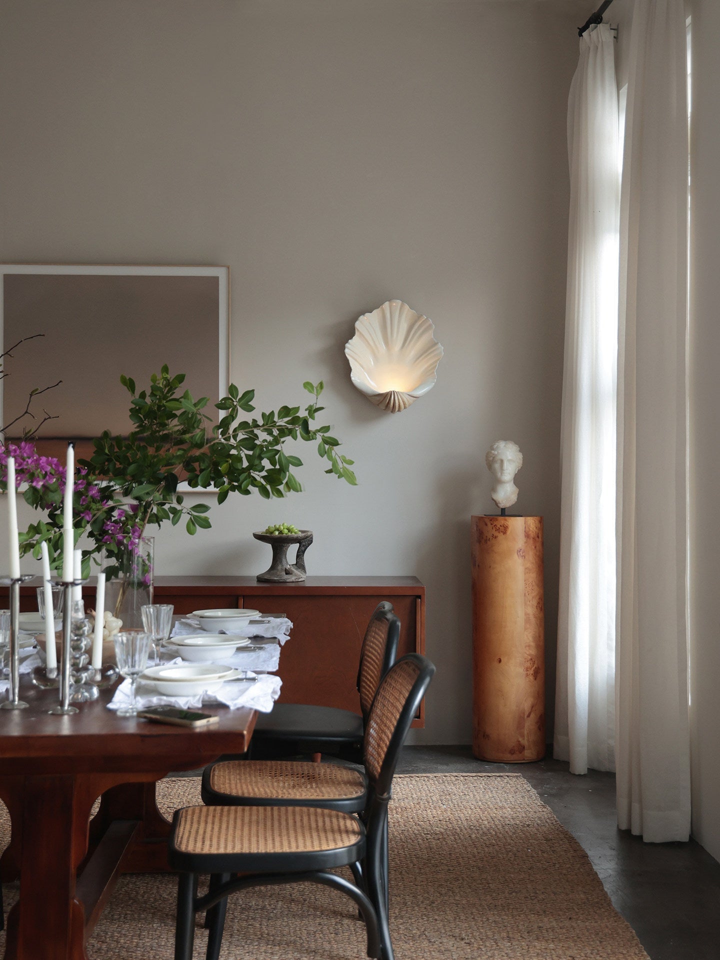 Shell Wall Sconce