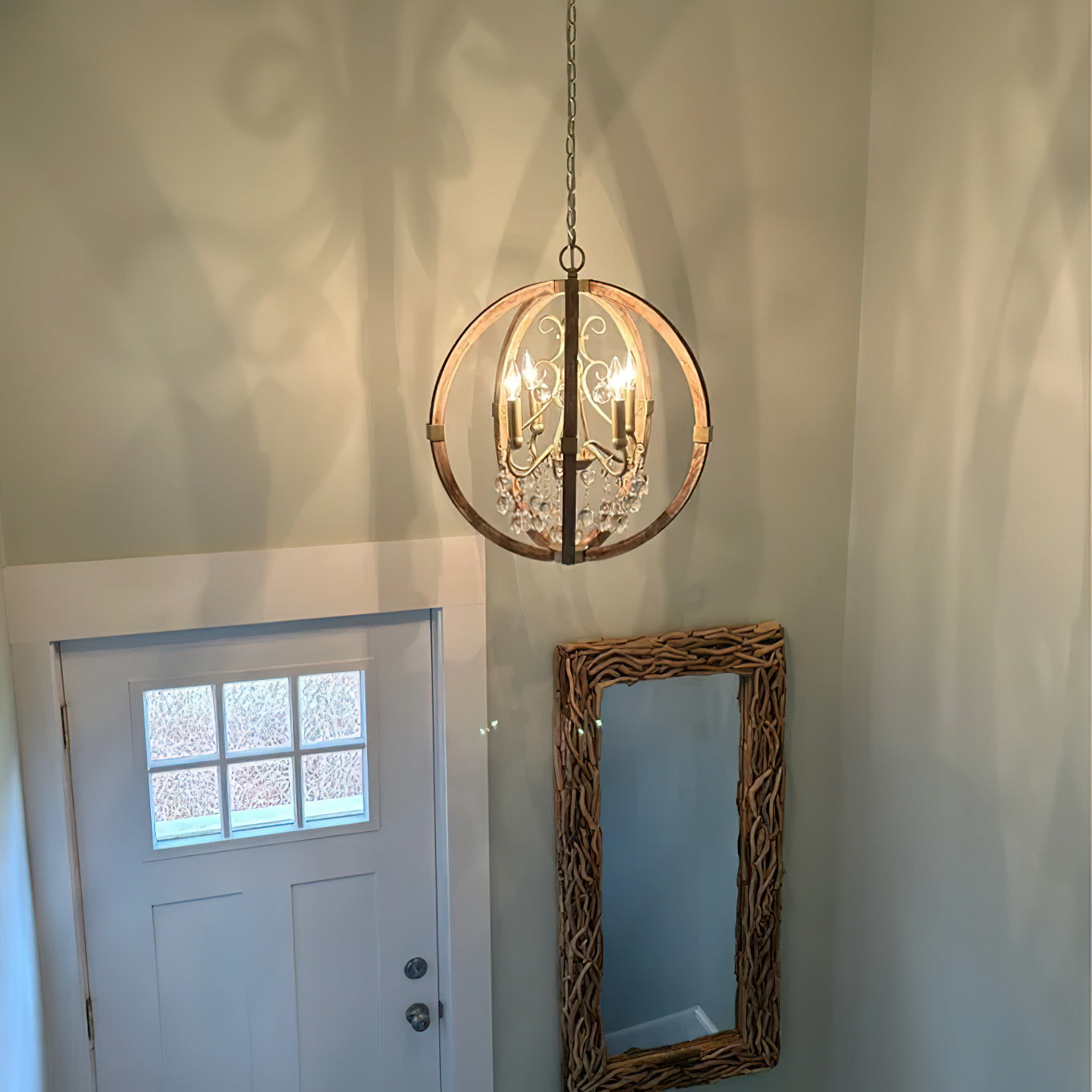 Aldalette Wooden Pendant Lamp