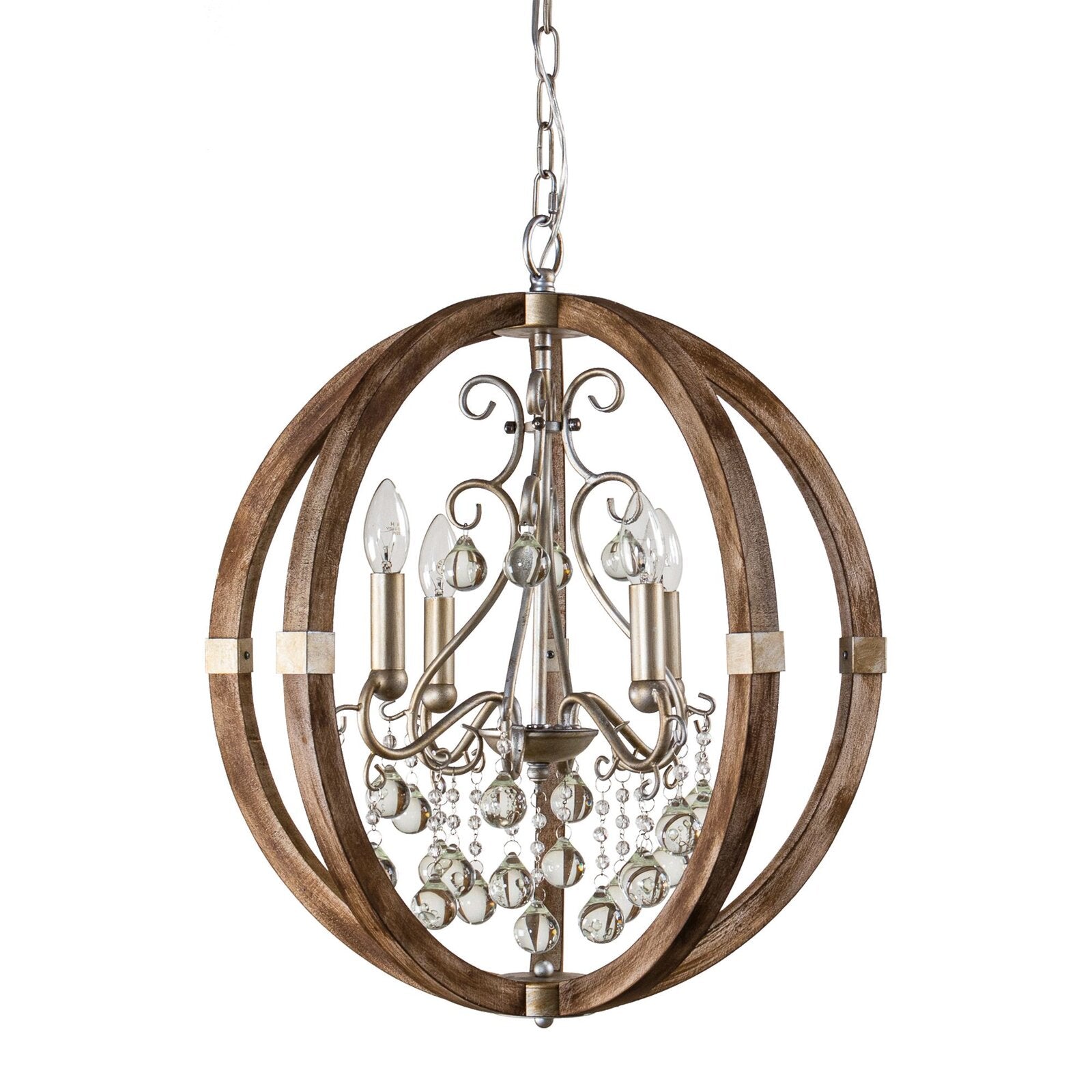 Aldalette Wooden Pendant Lamp