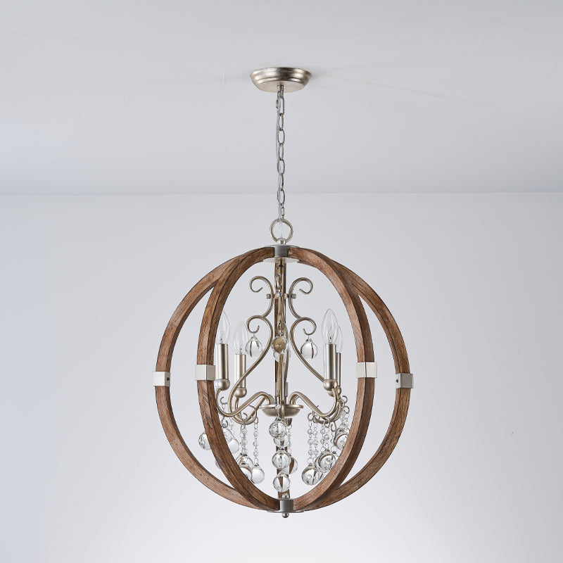Aldalette Wooden Pendant Lamp