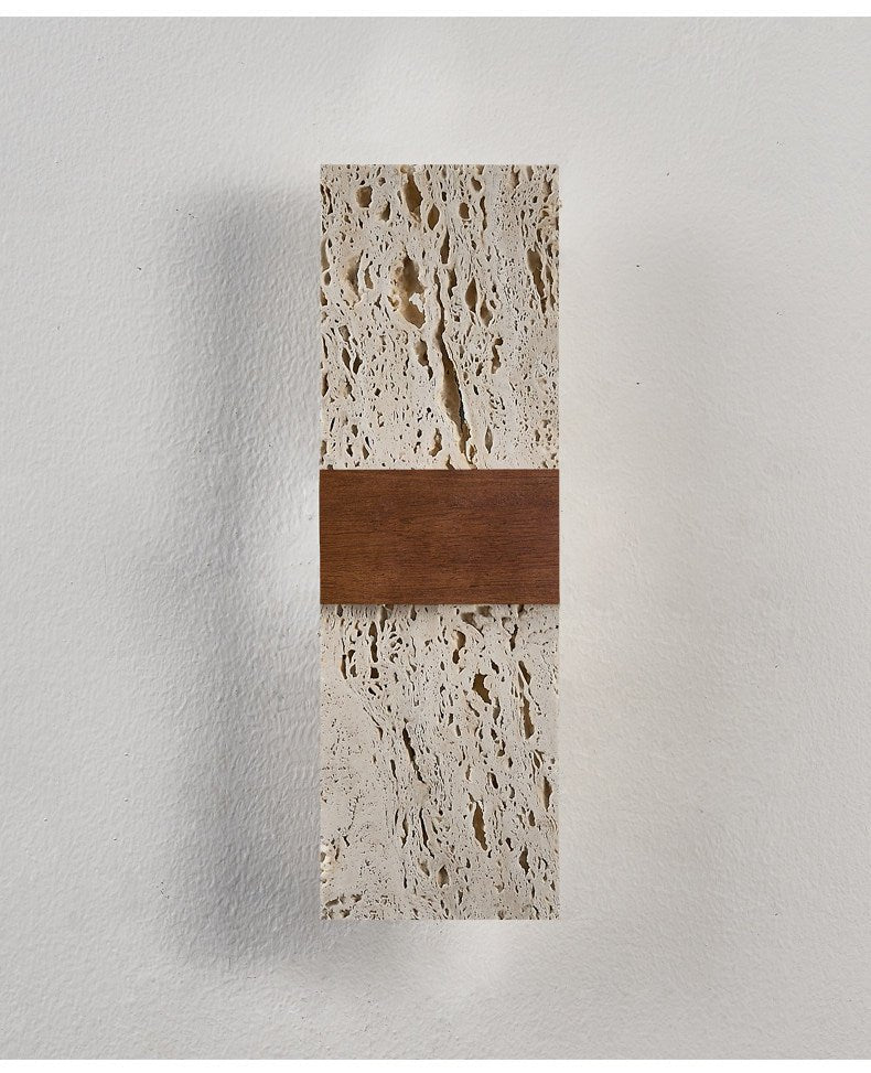 Lucen Travertine Wall Light