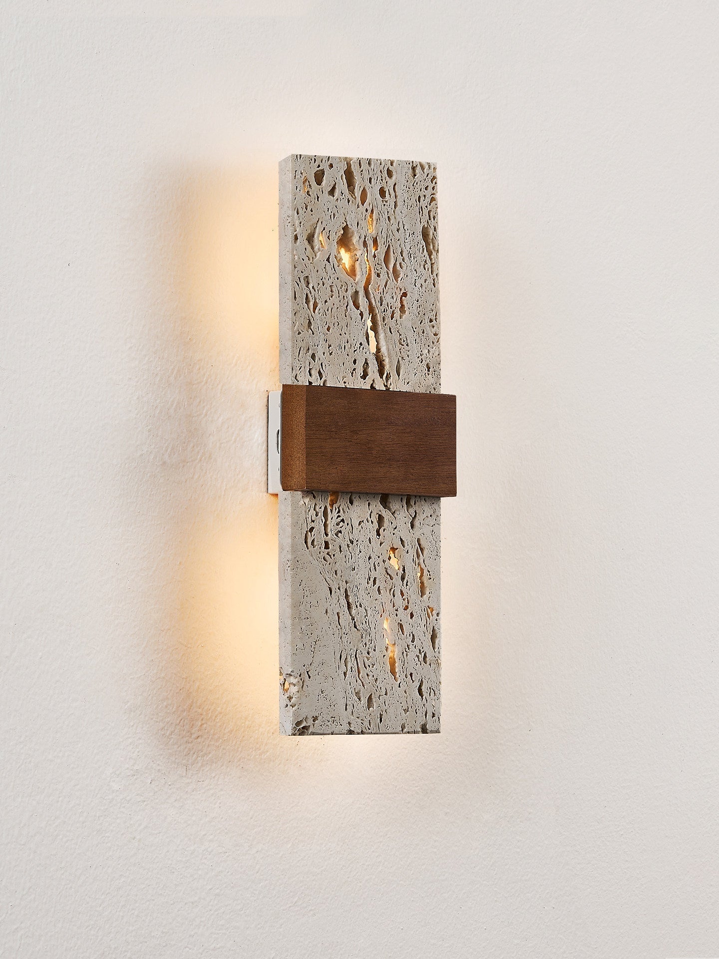 Lucen Travertine Wall Light