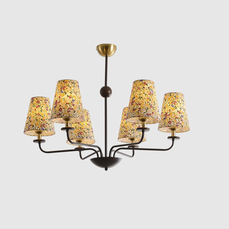 Camellia Fabric Chandelier