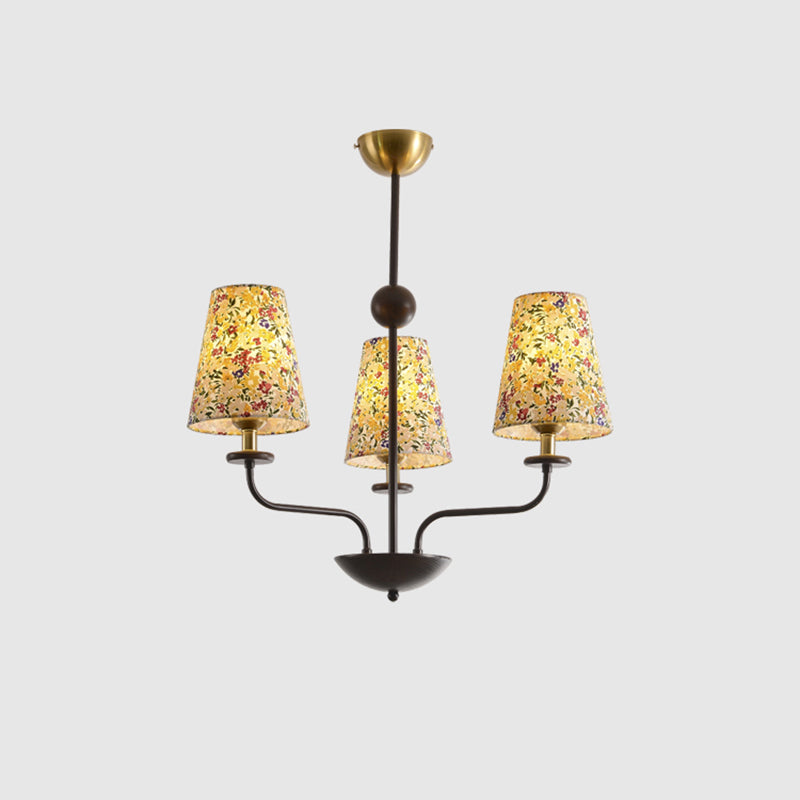 Camellia Fabric Chandelier