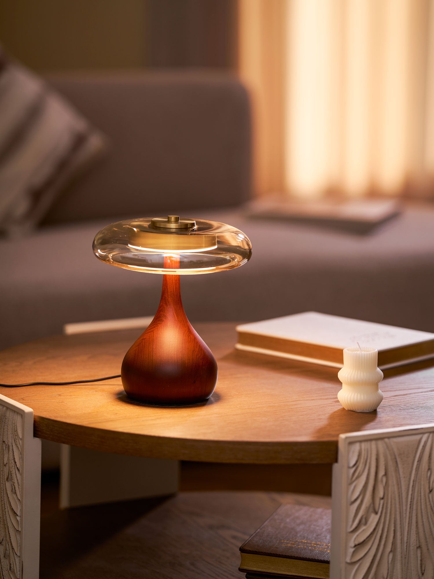 Stoneford Wood Table Lamp
