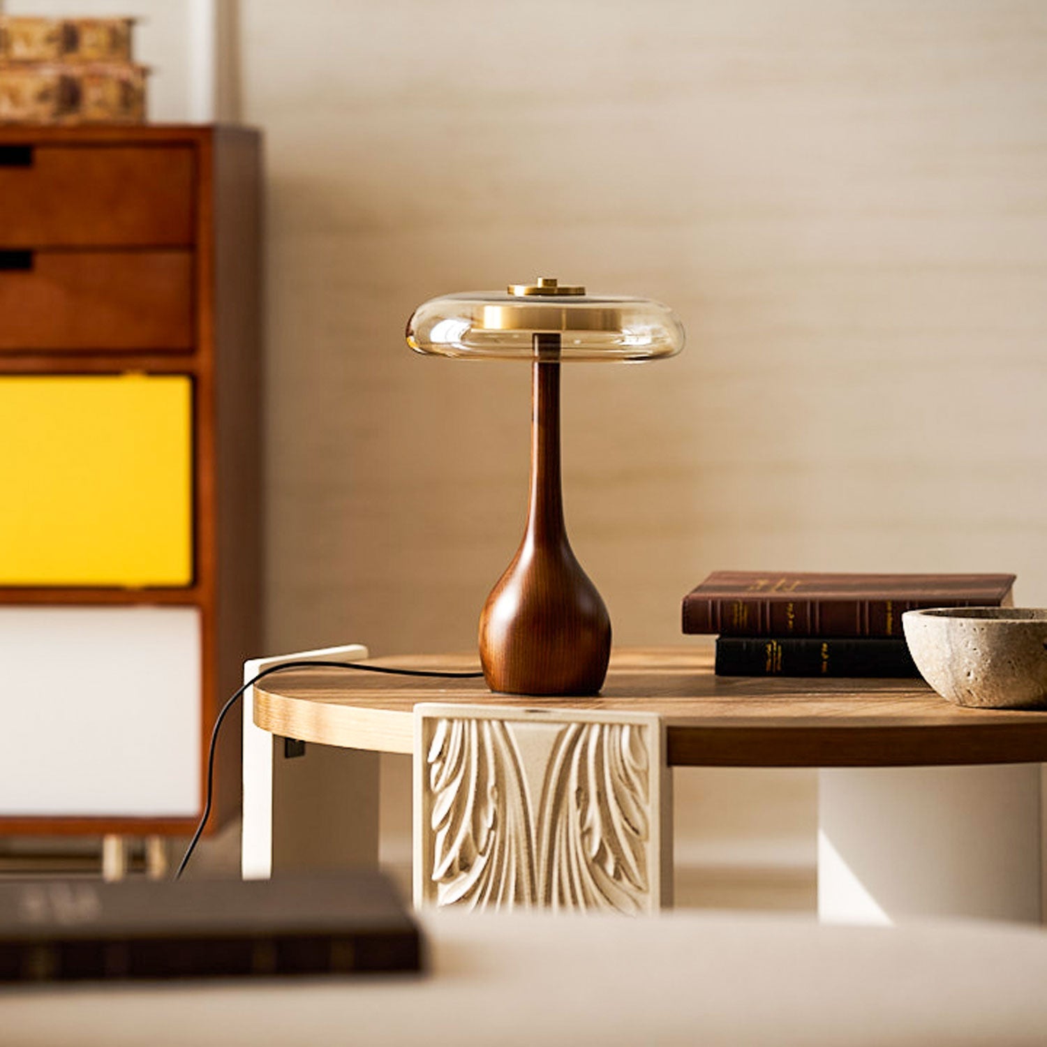 Stoneford Wood Table Lamp