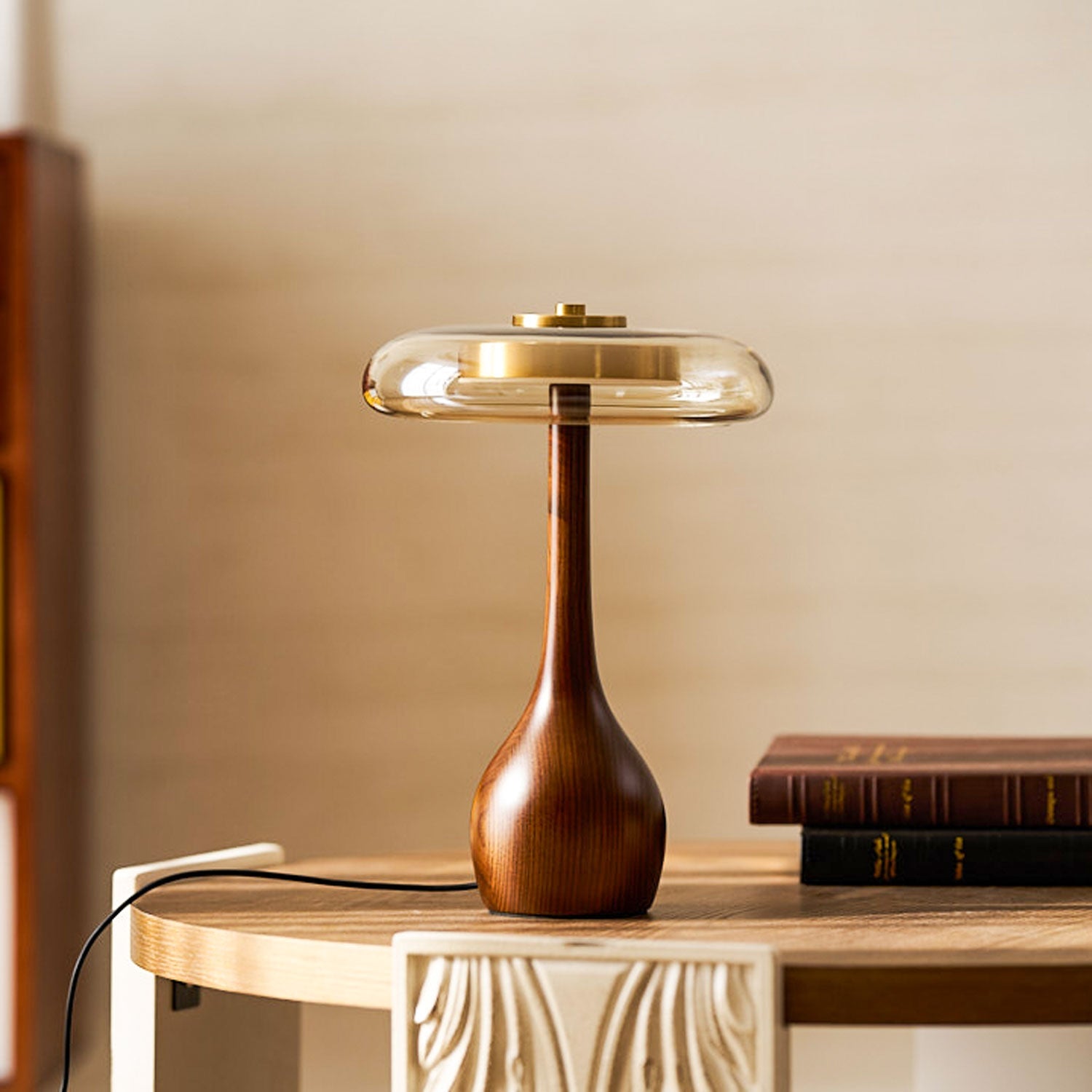 Stoneford Wood Table Lamp
