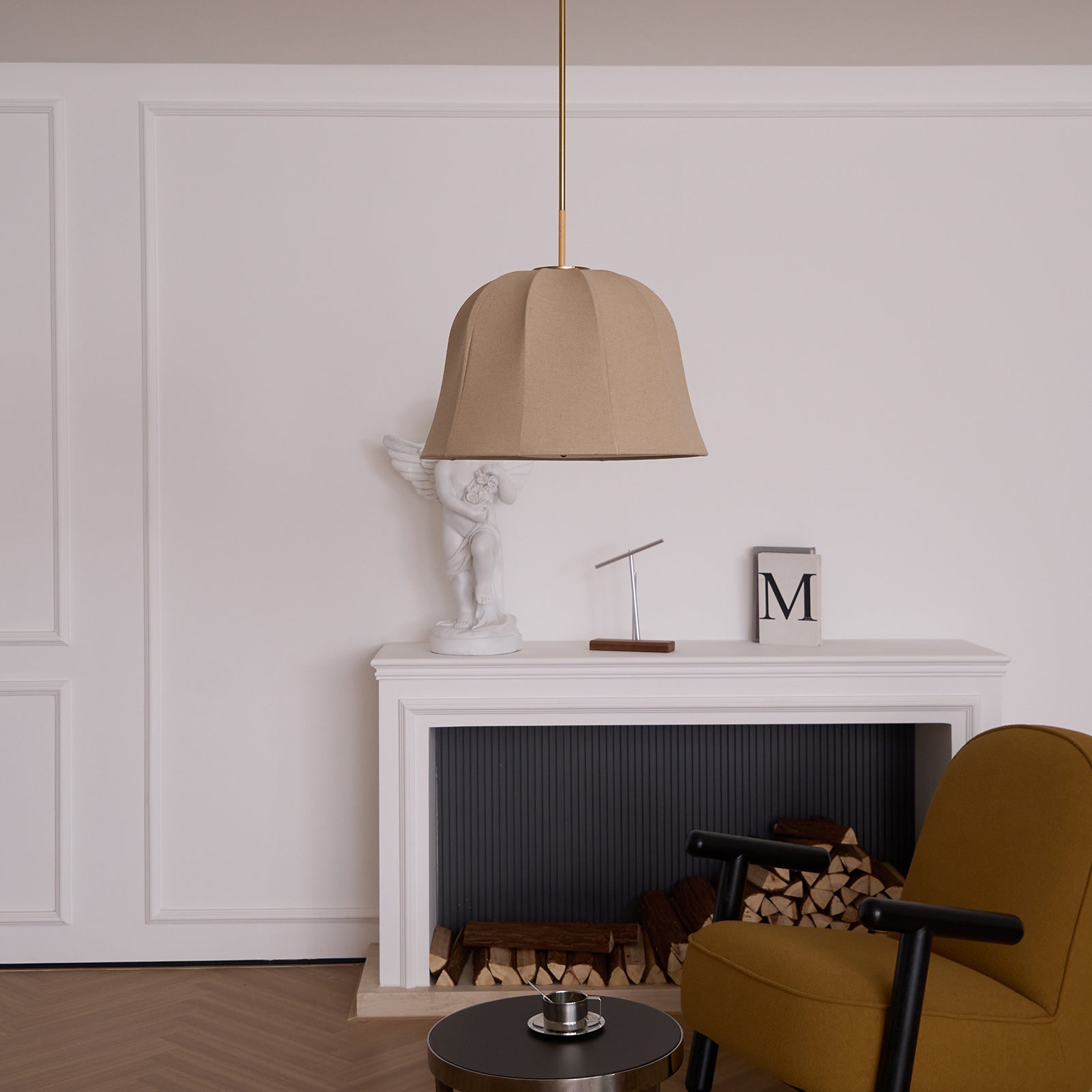 Fioalielle Vintage Fabric Pendant Lamp