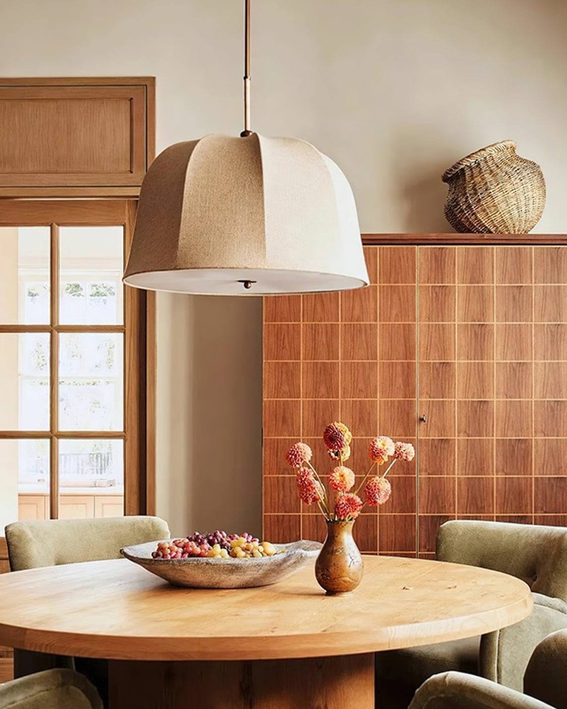 Fioalielle Vintage Fabric Pendant Lamp